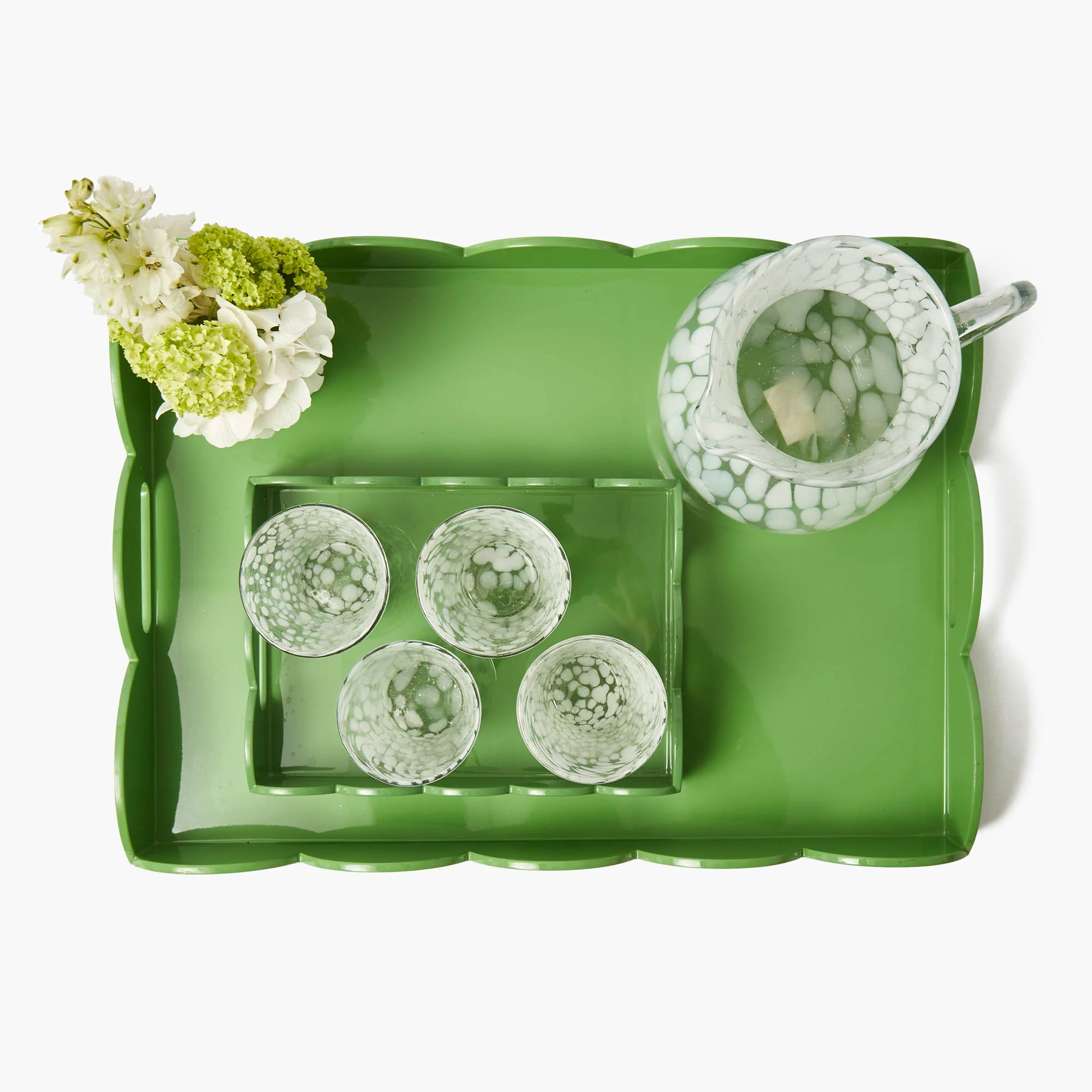 Green Lacquer Trayscape - Image 8