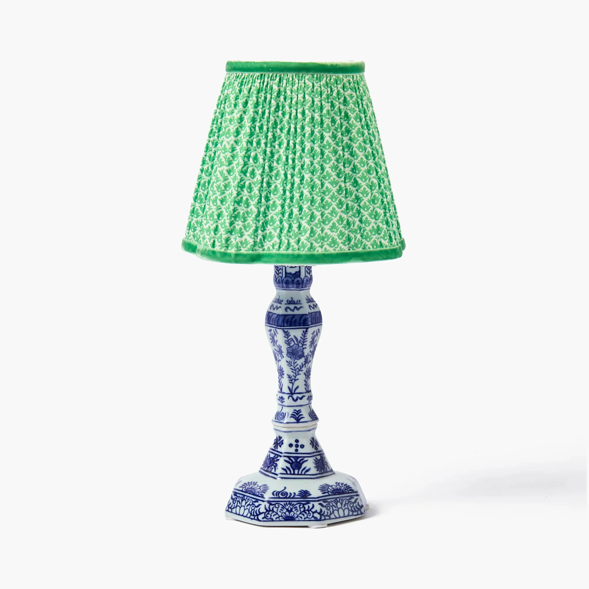 Green Lotus Lampshade (18cm) - Image 11