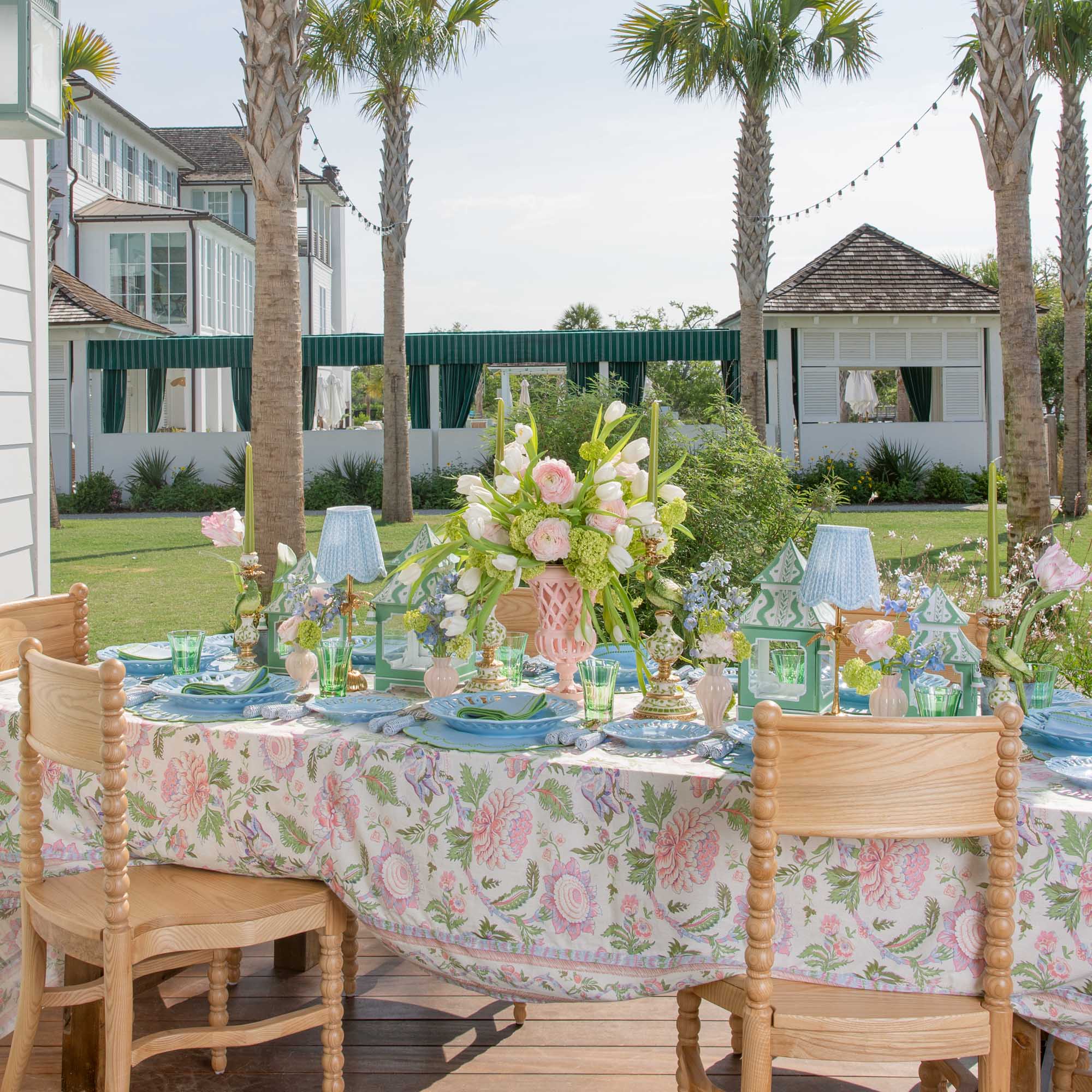Pink Peony Tablecloth - Image 6