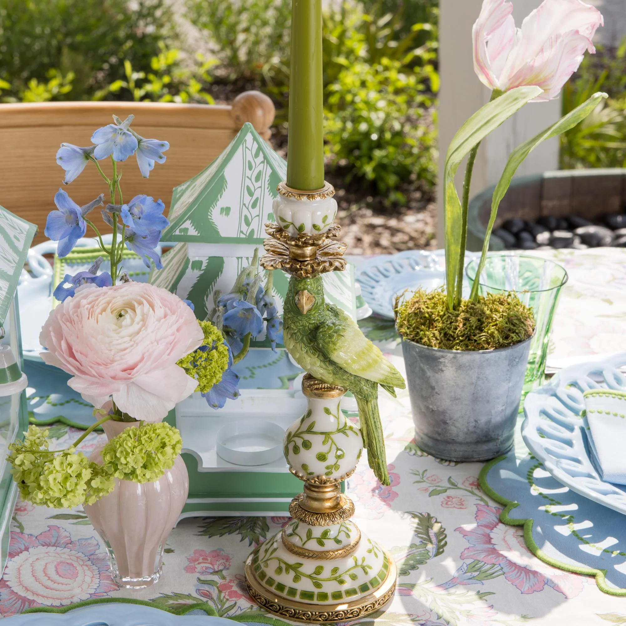 Green Parrot Candle Set - Image 6