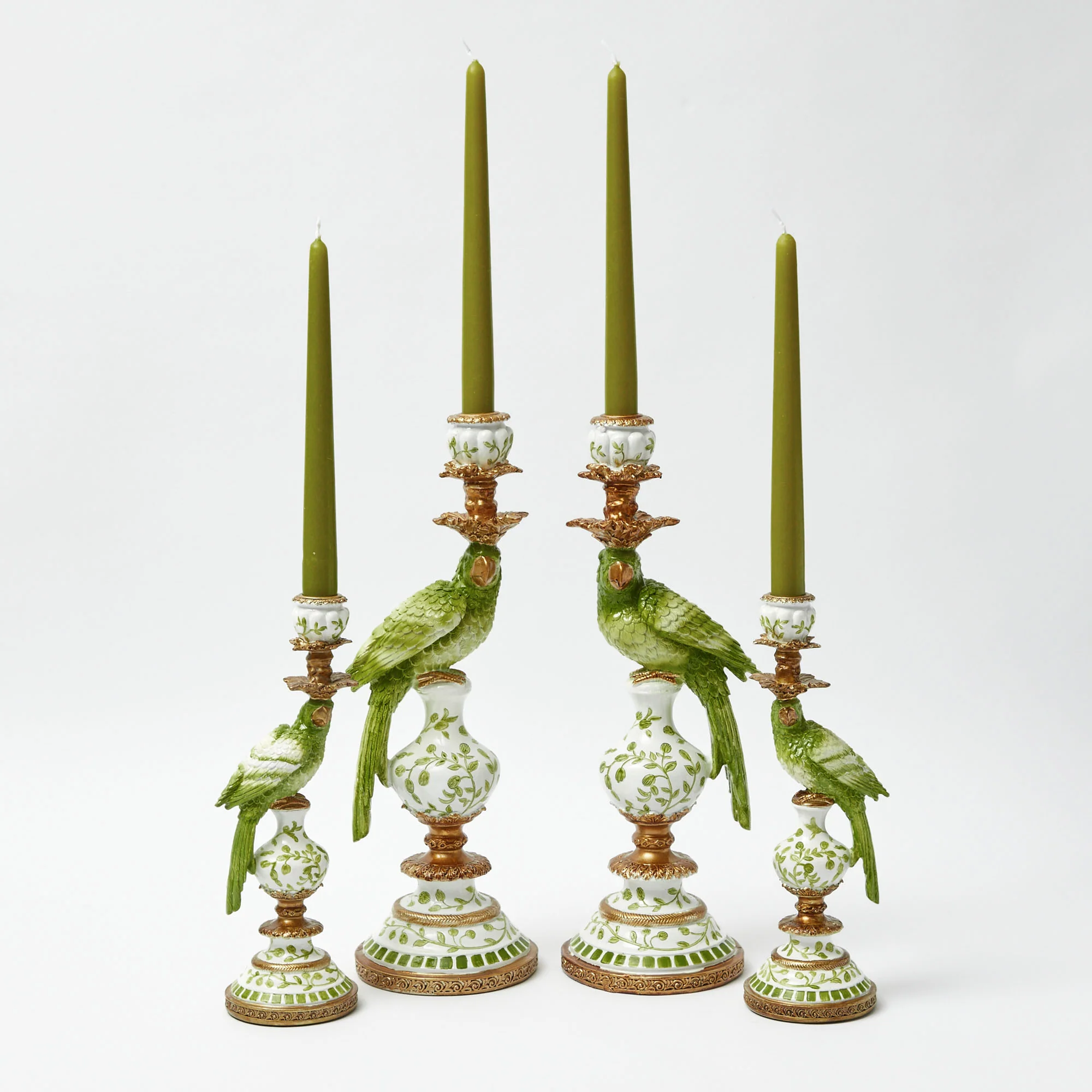 Green Parrot Candle Set - Image 4