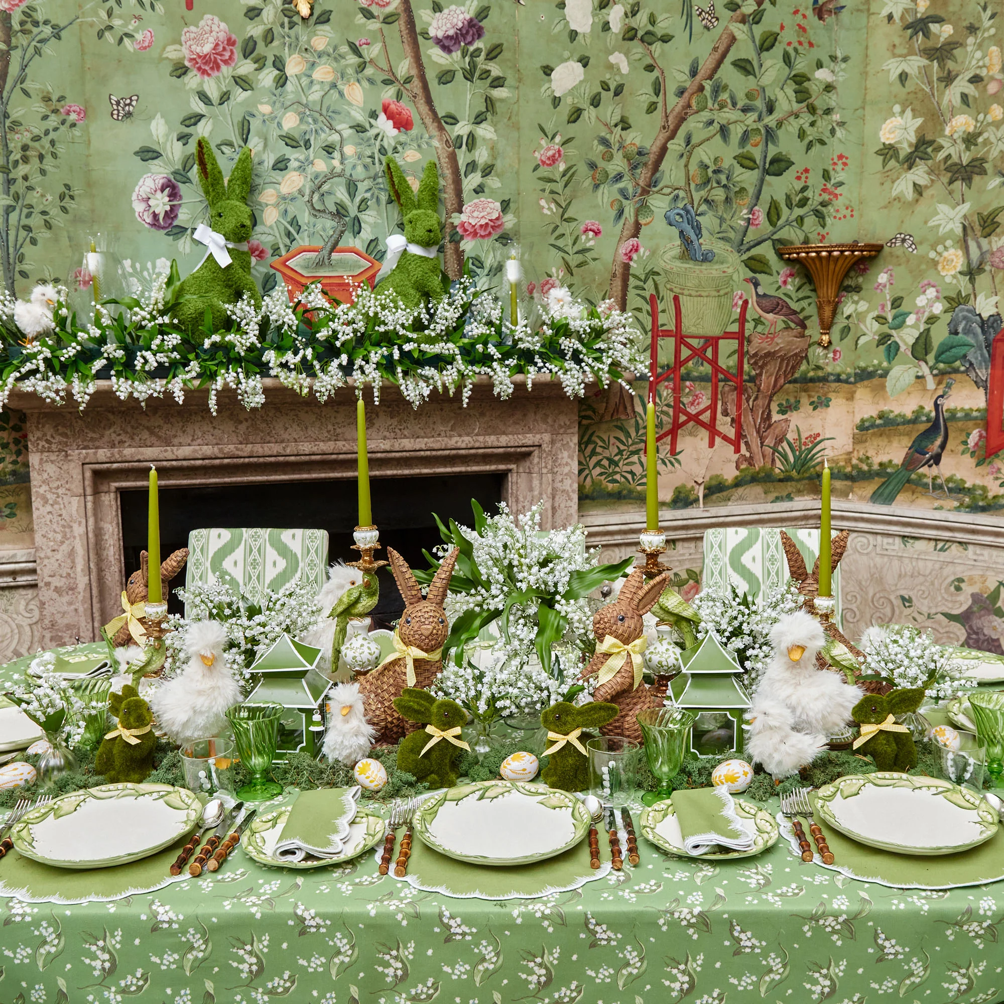 Green Parrot Candle Holder Set - Image 12