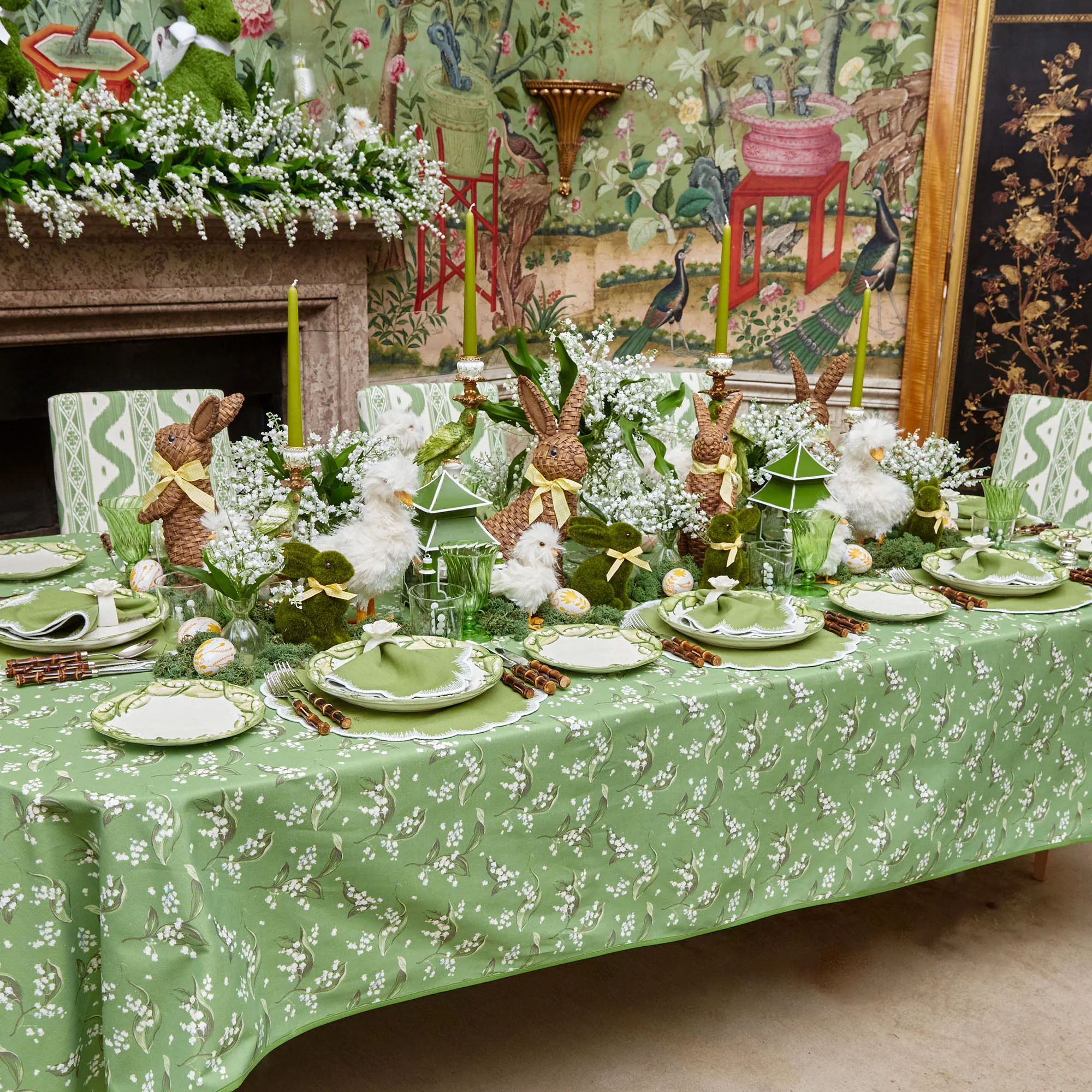 Green Parrot Candle Holder Set - Image 13