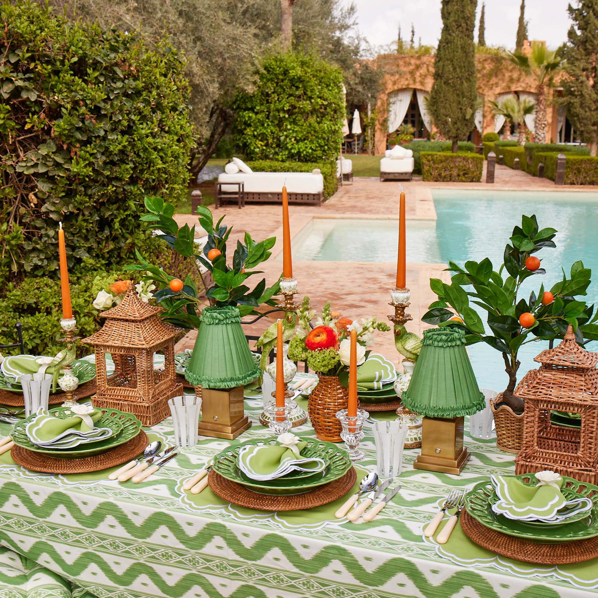 Green Parrot Candle Holder Set - Image 7
