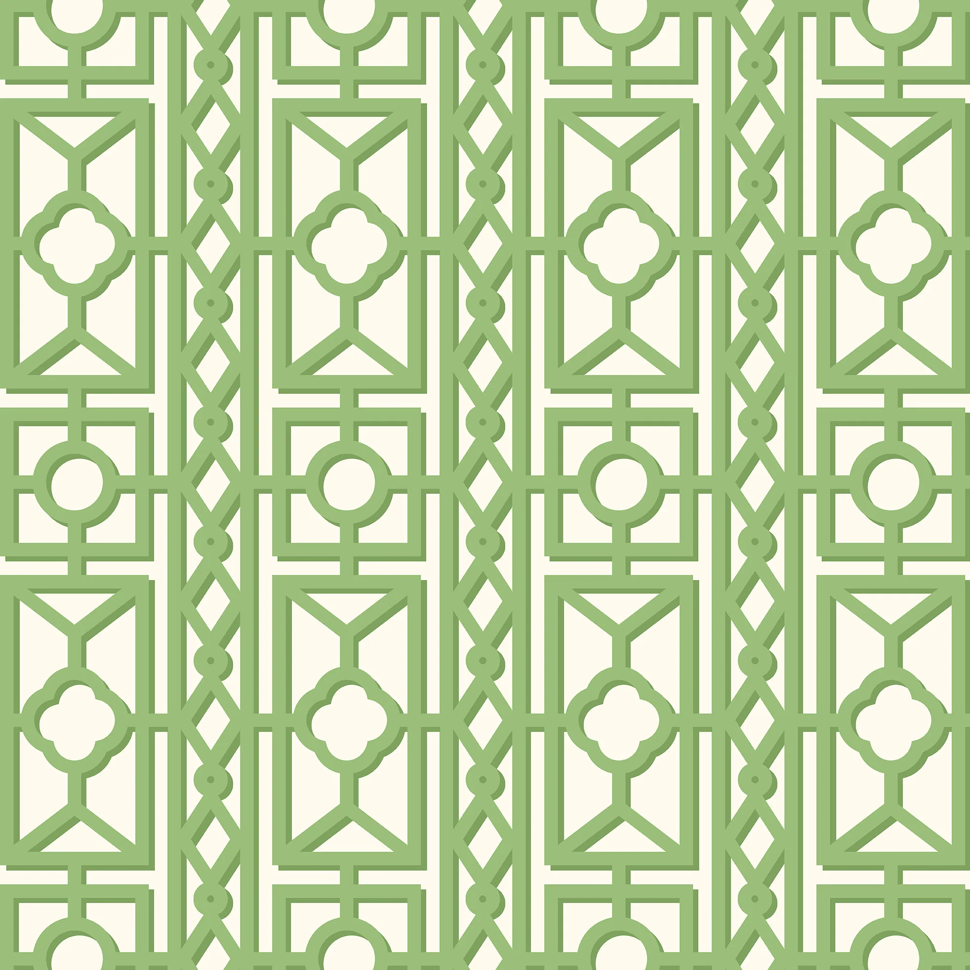 Green Pavilion Wallpaper