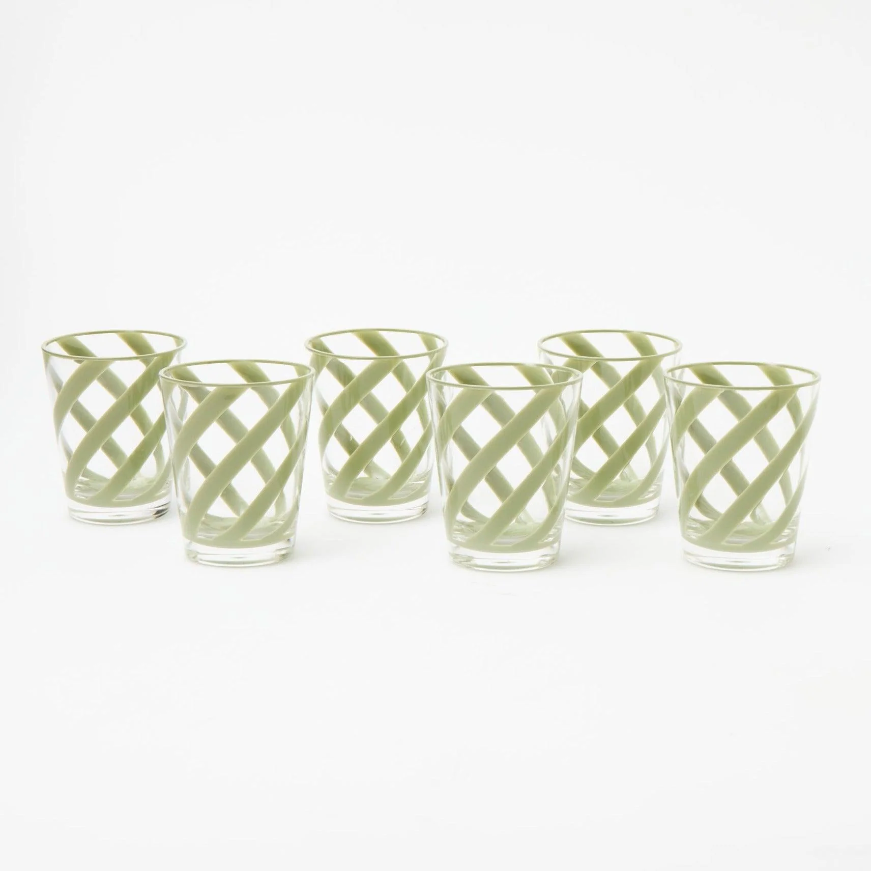 Green Swirl Outdoor Glasses (Set of 6) - Image 6
