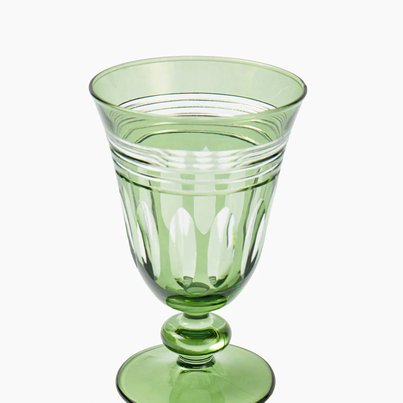Green Sylvie Engraved Glassware (Set of 8) - Image 11