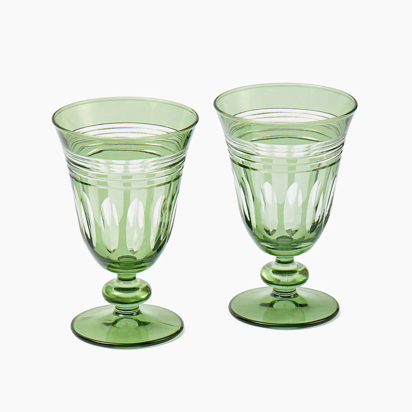 Green Sylvie Engraved Wine Glass (Set of 4) - Image 11