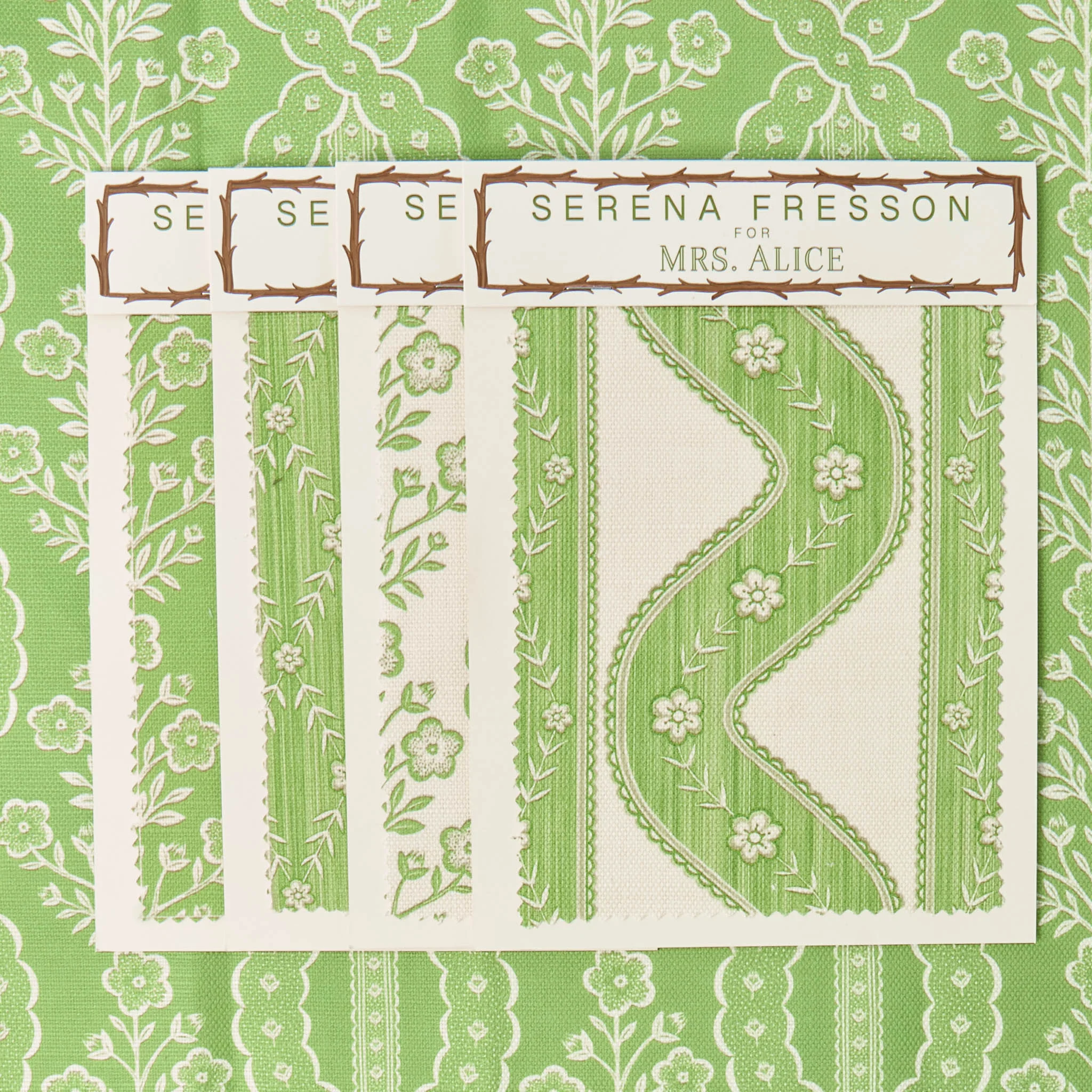 Green Theodora Fabric - Image 7