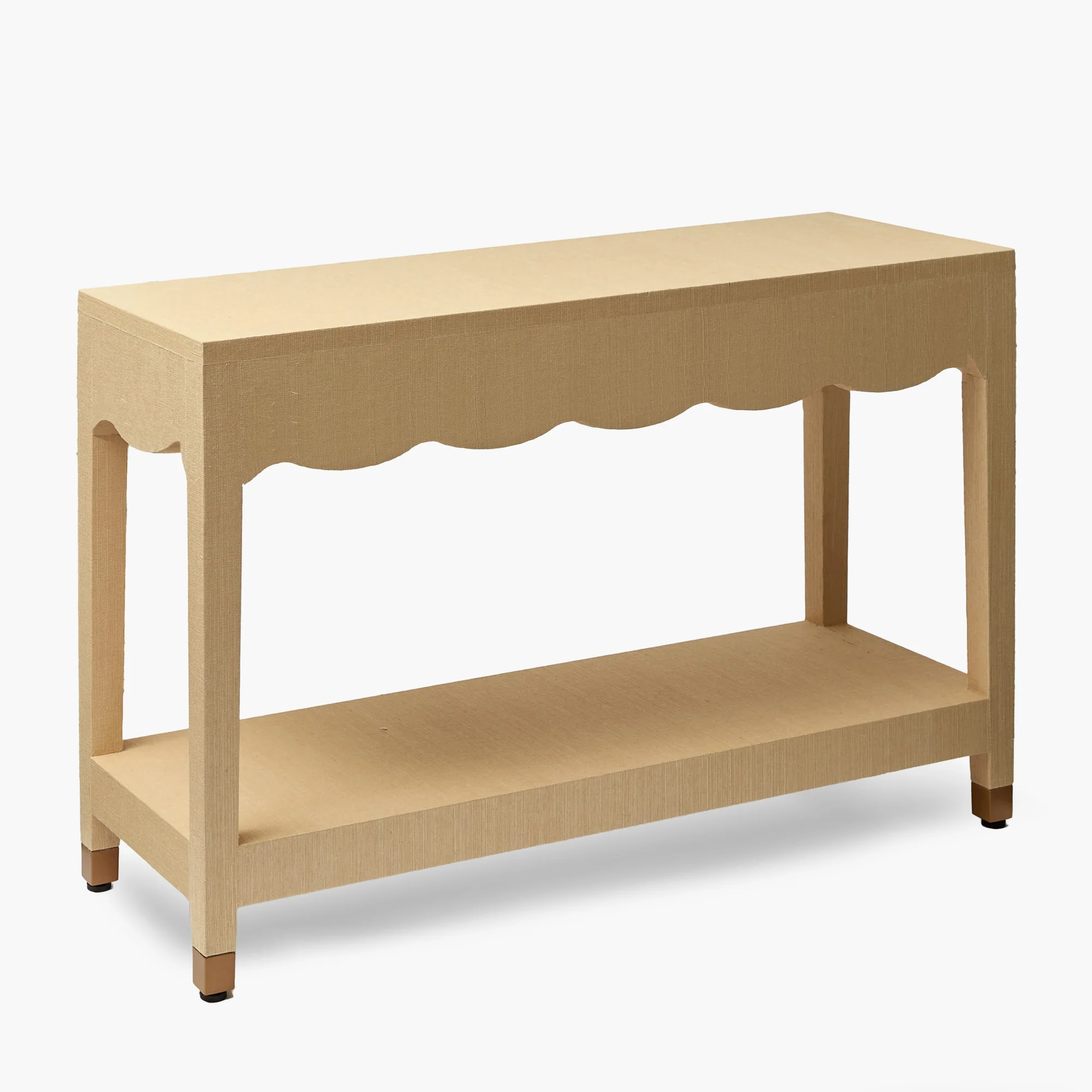 Grasscloth Console Table - Image 4