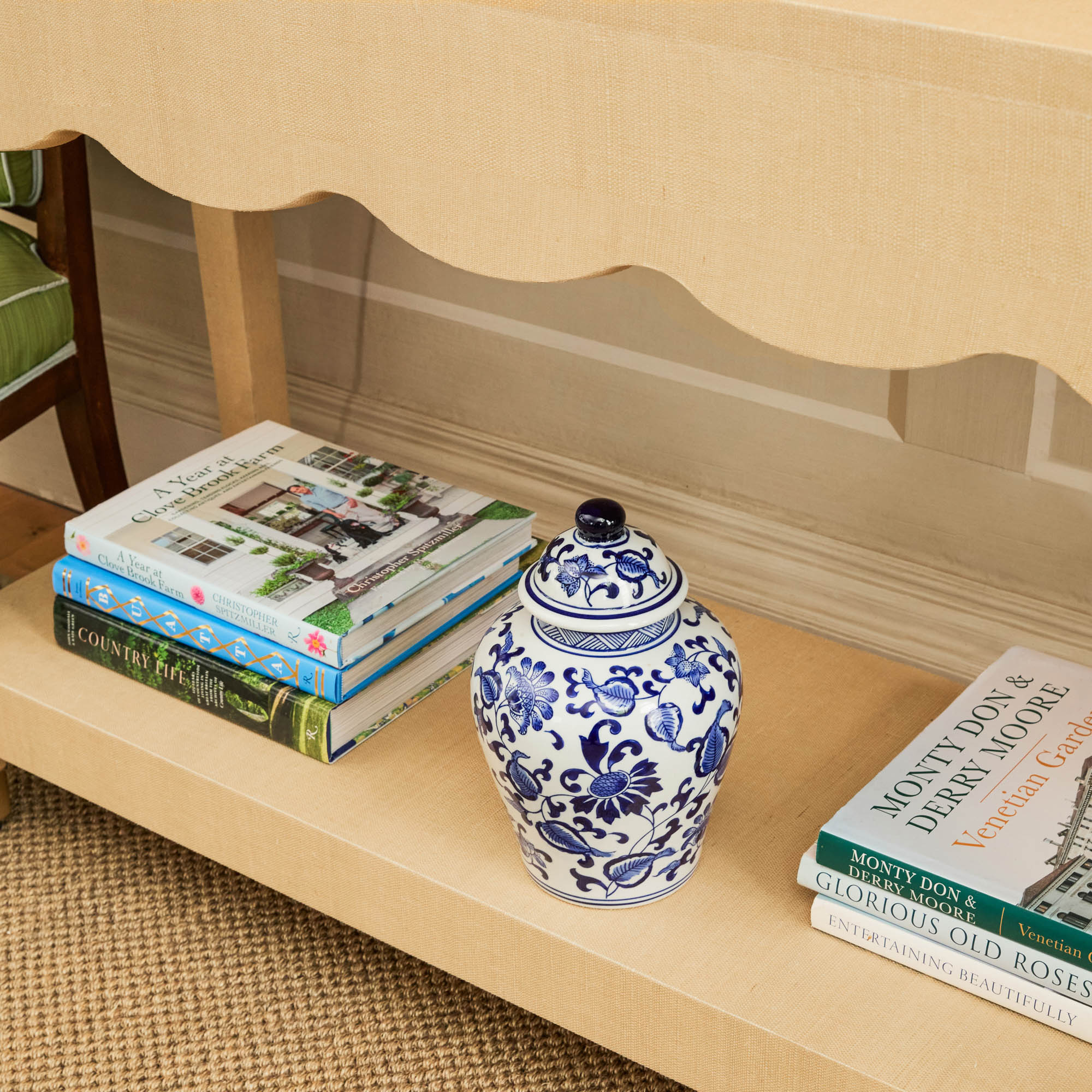 Grasscloth Console Table - Image 7