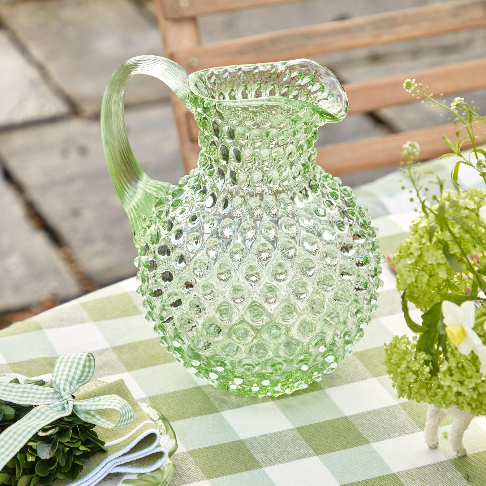Emerald Hobnail Jug - Image 14