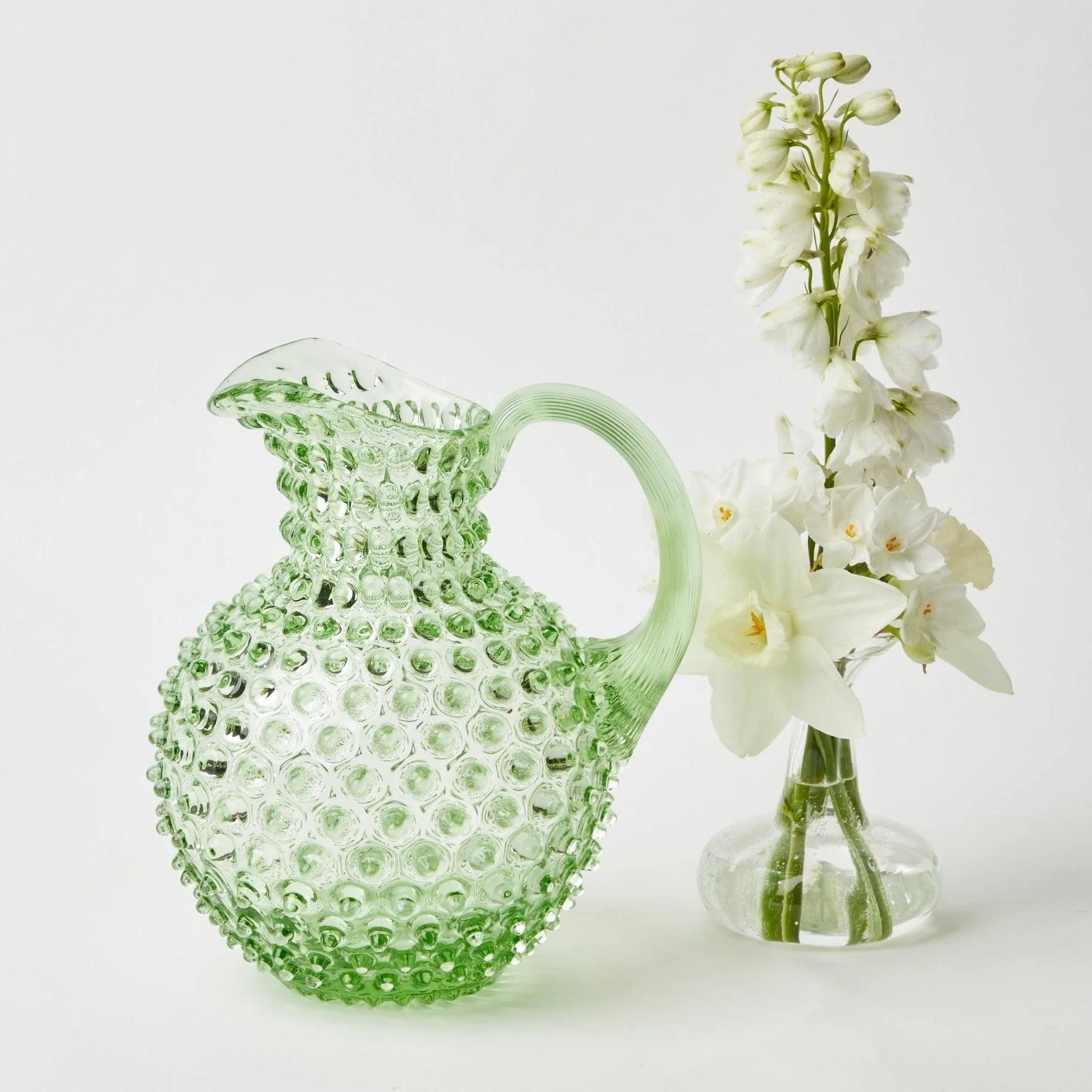 Emerald Hobnail Jug - Image 16