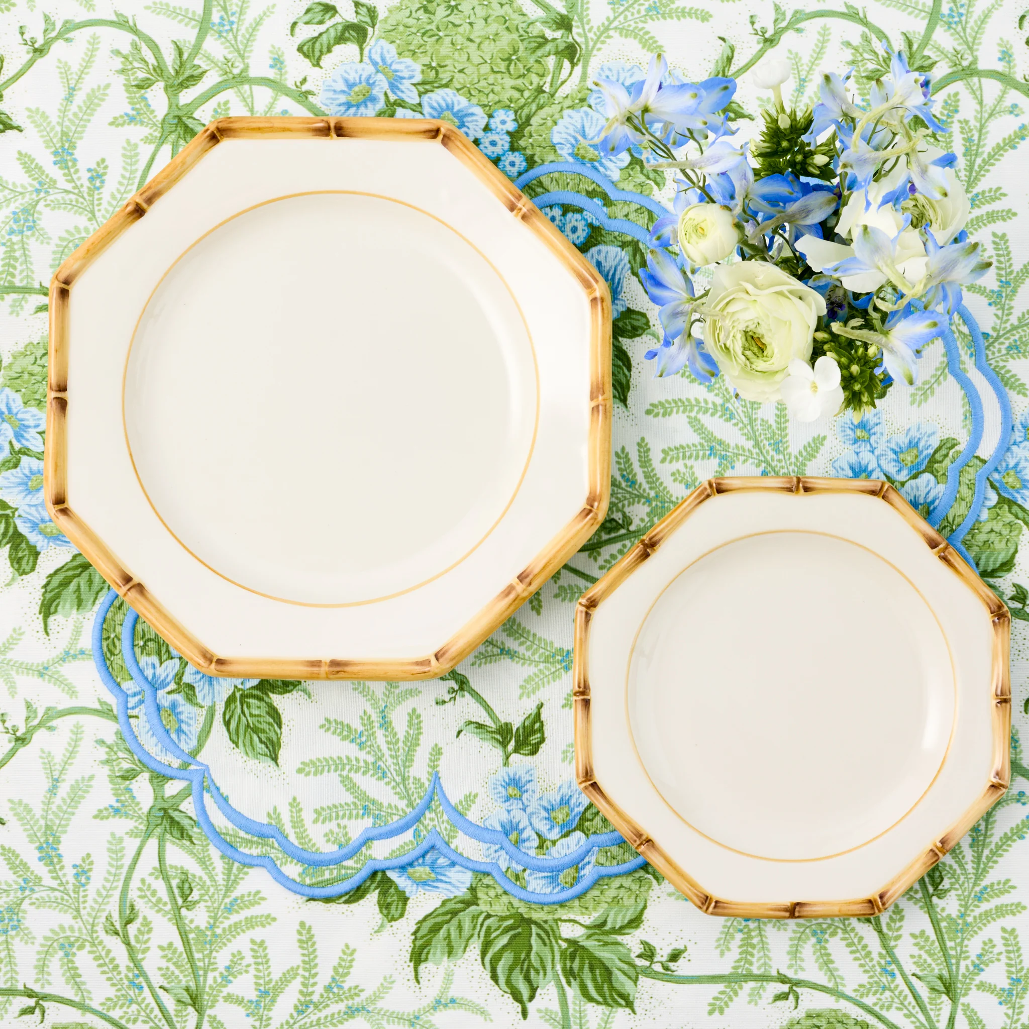 Isabel Bamboo Dinner & Starter Plates (Set of 8) - Image 7