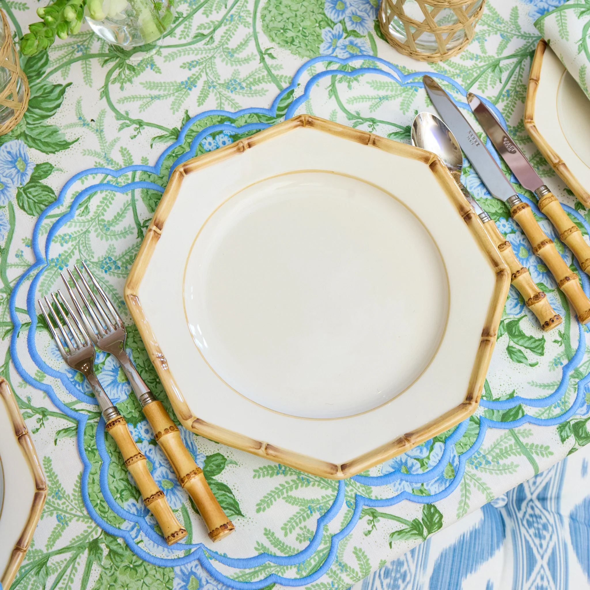 Isabel Bamboo Dinner Plate - Image 2