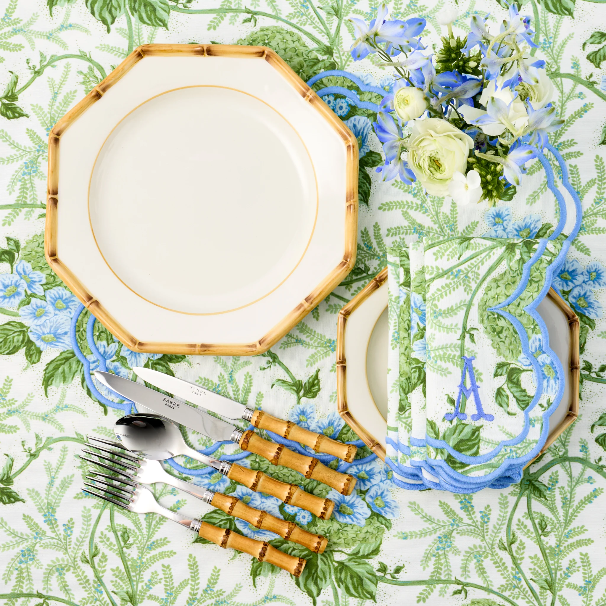 Isabel Bamboo Dinner Plate - Image 6