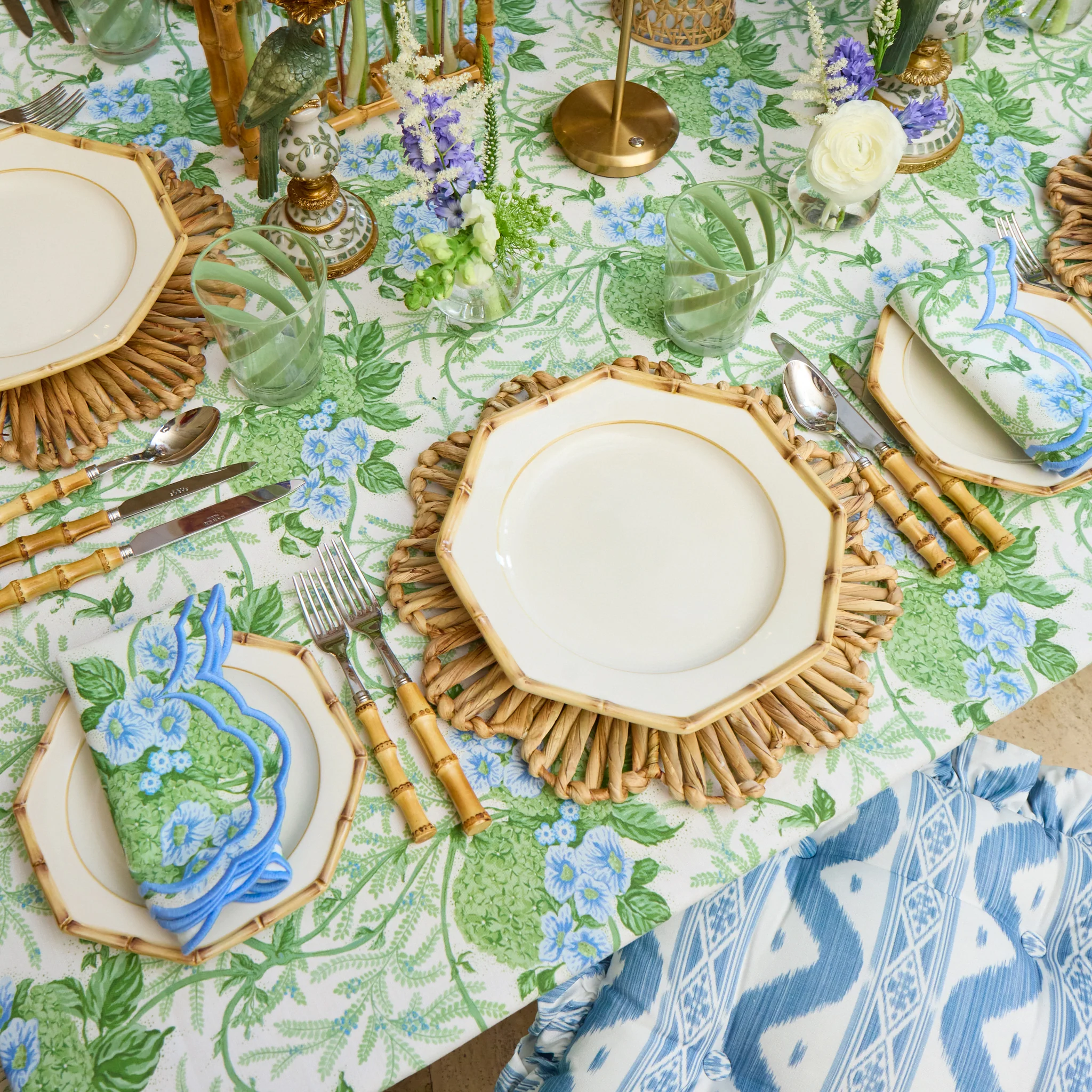 Isabel Bamboo Dinner Plate - Image 8