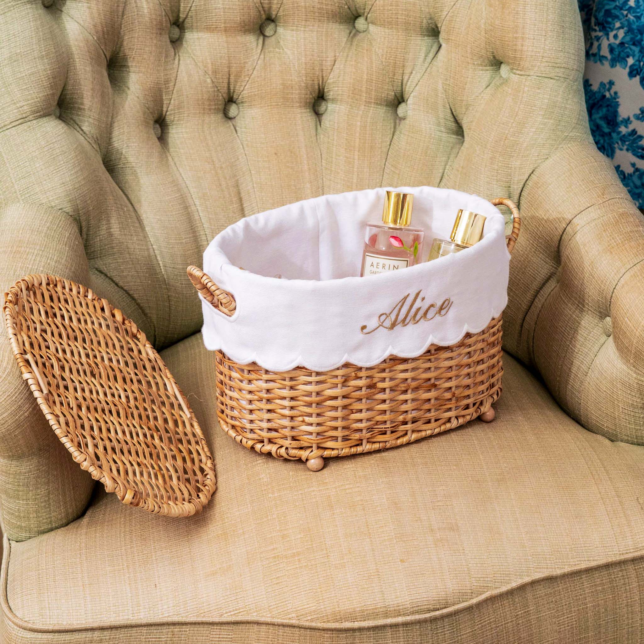 Isabella Rattan Basket (Extra Small) - Image 12