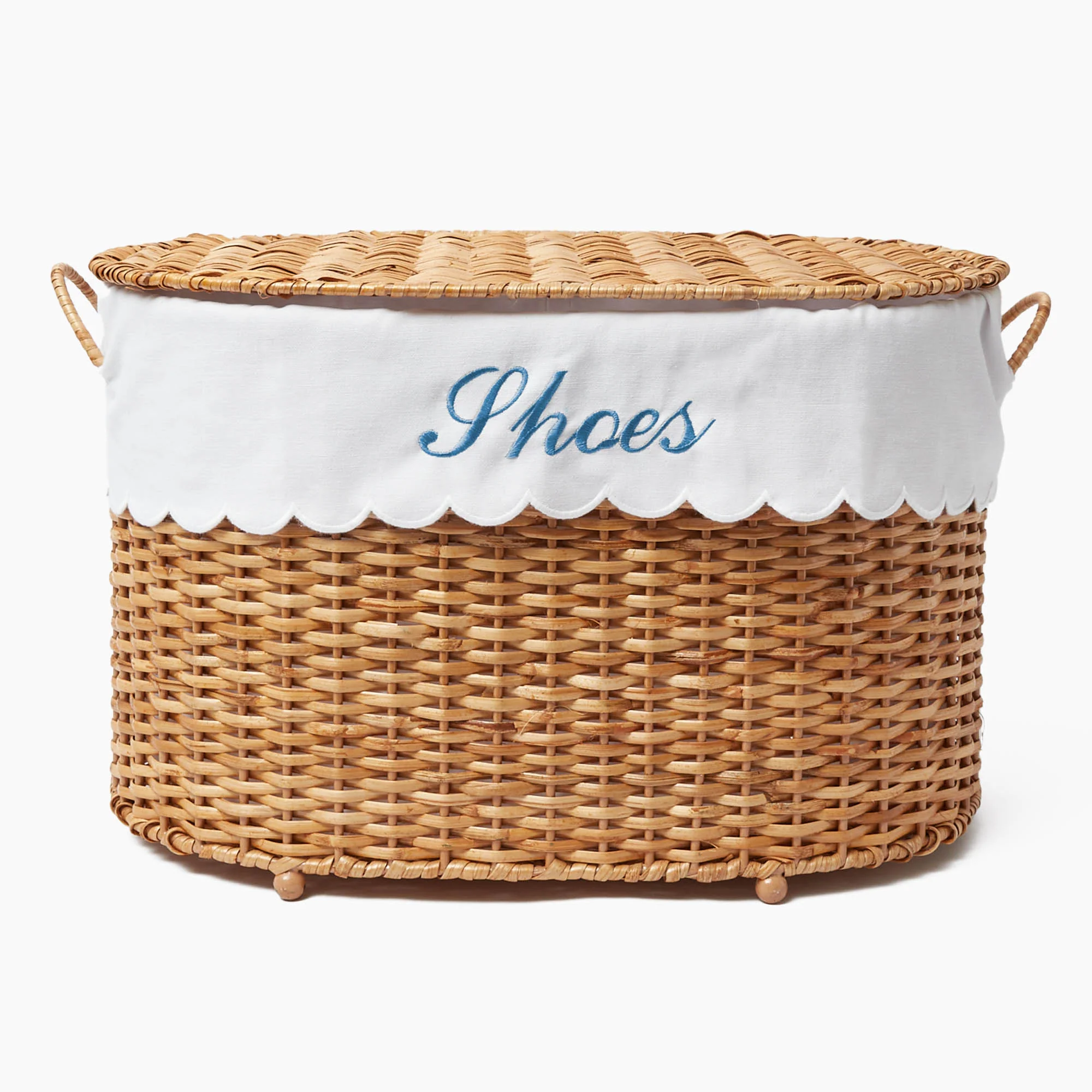 Isabella Rattan Basket (Medium) - Image 9