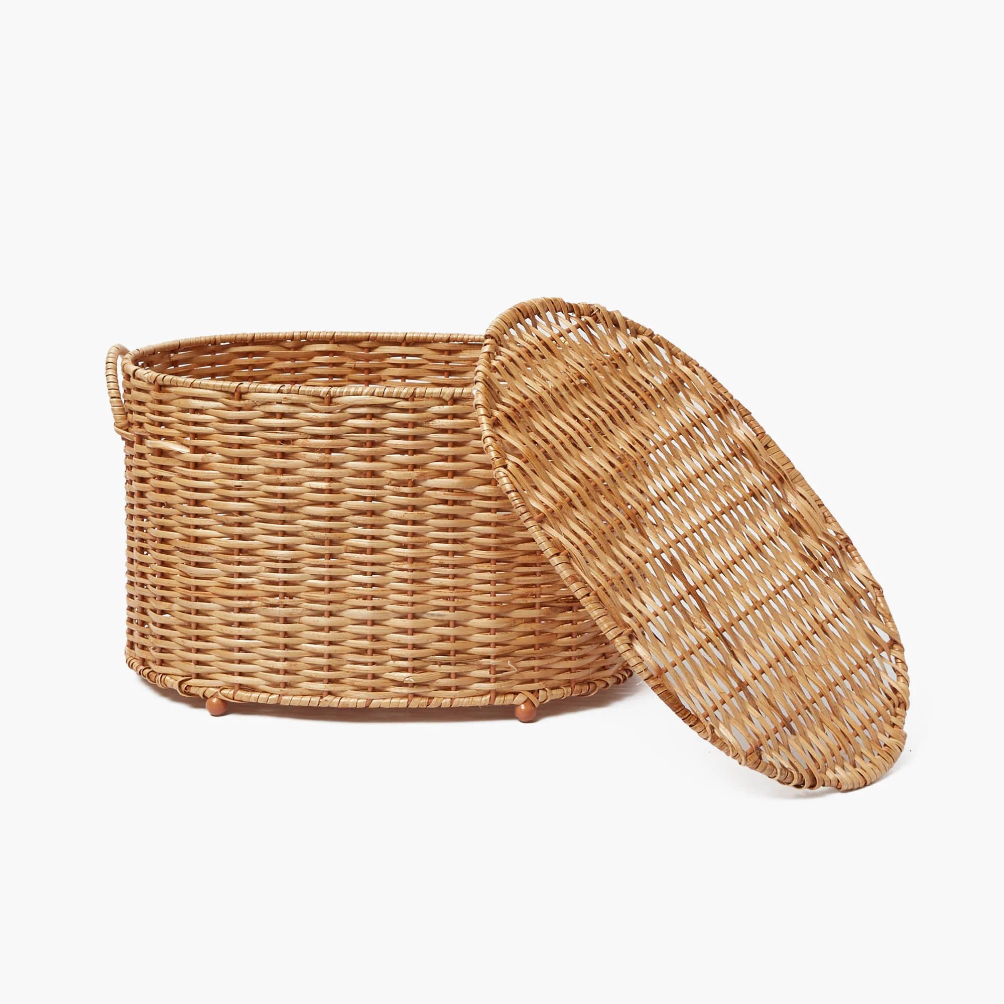 Isabella Rattan Basket (Small) - Image 10