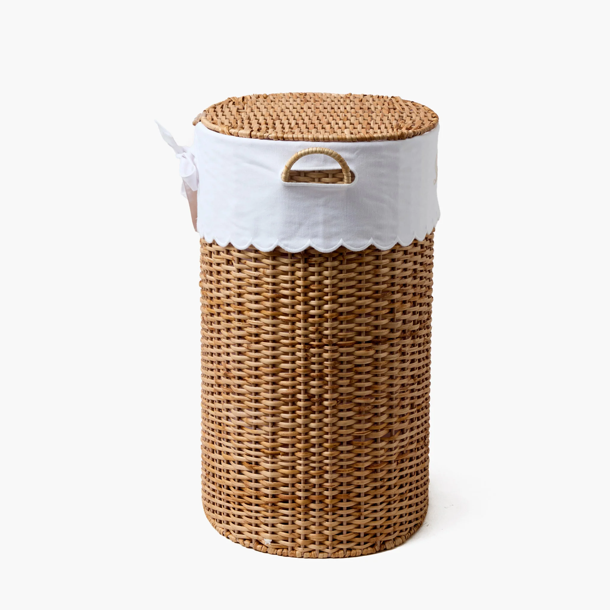 Isabella Rattan Laundry Basket - Image 10