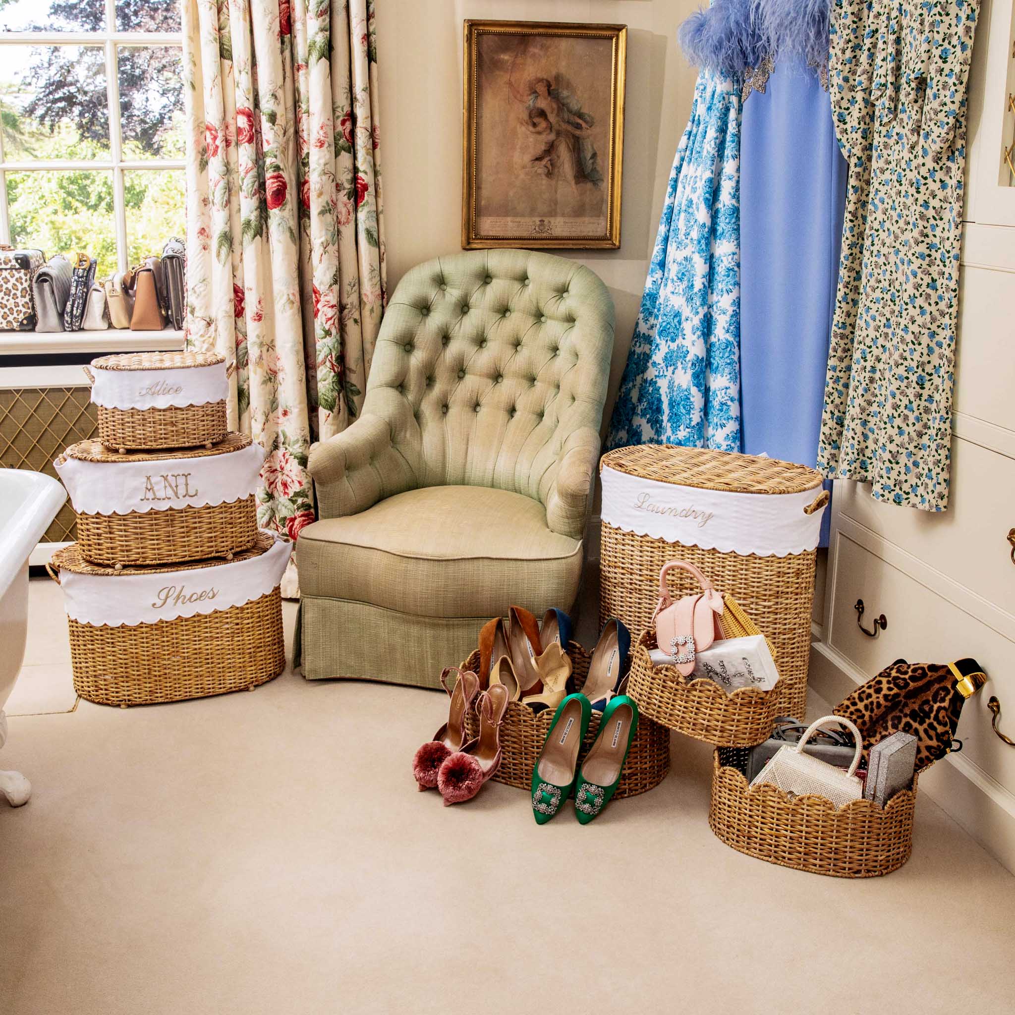 Isabella Rattan Basket (Extra Small) - Image 6