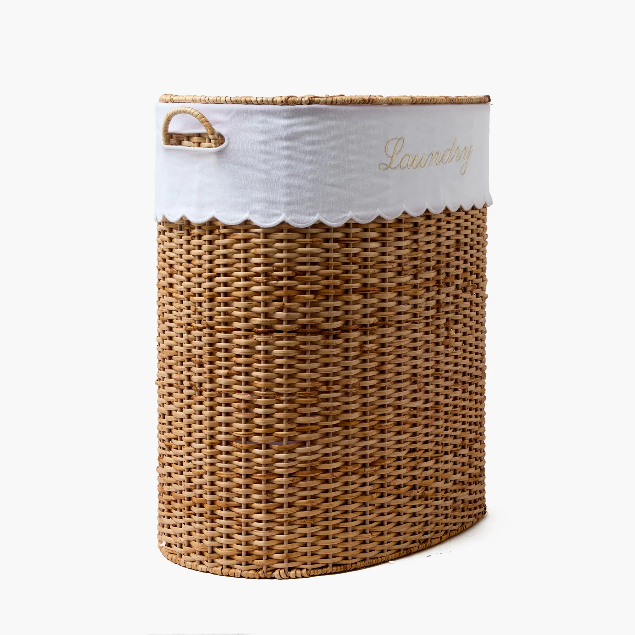 Isabella Rattan Laundry Basket - Image 8