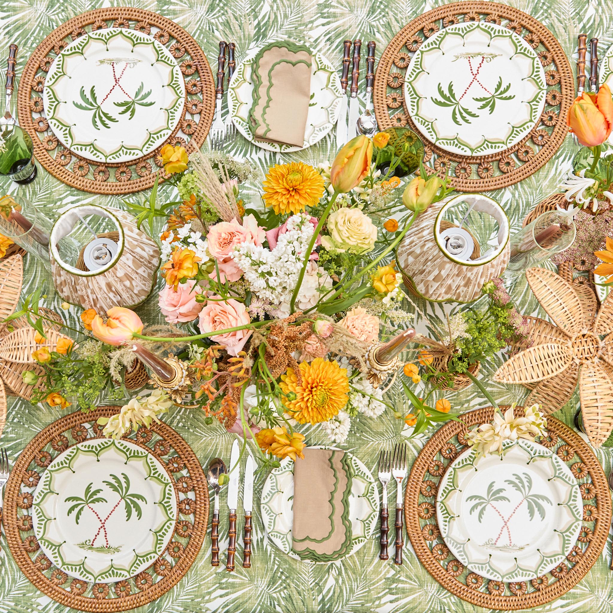 Jardin de Palmier Starter Plates (Set of 4) - Image 12