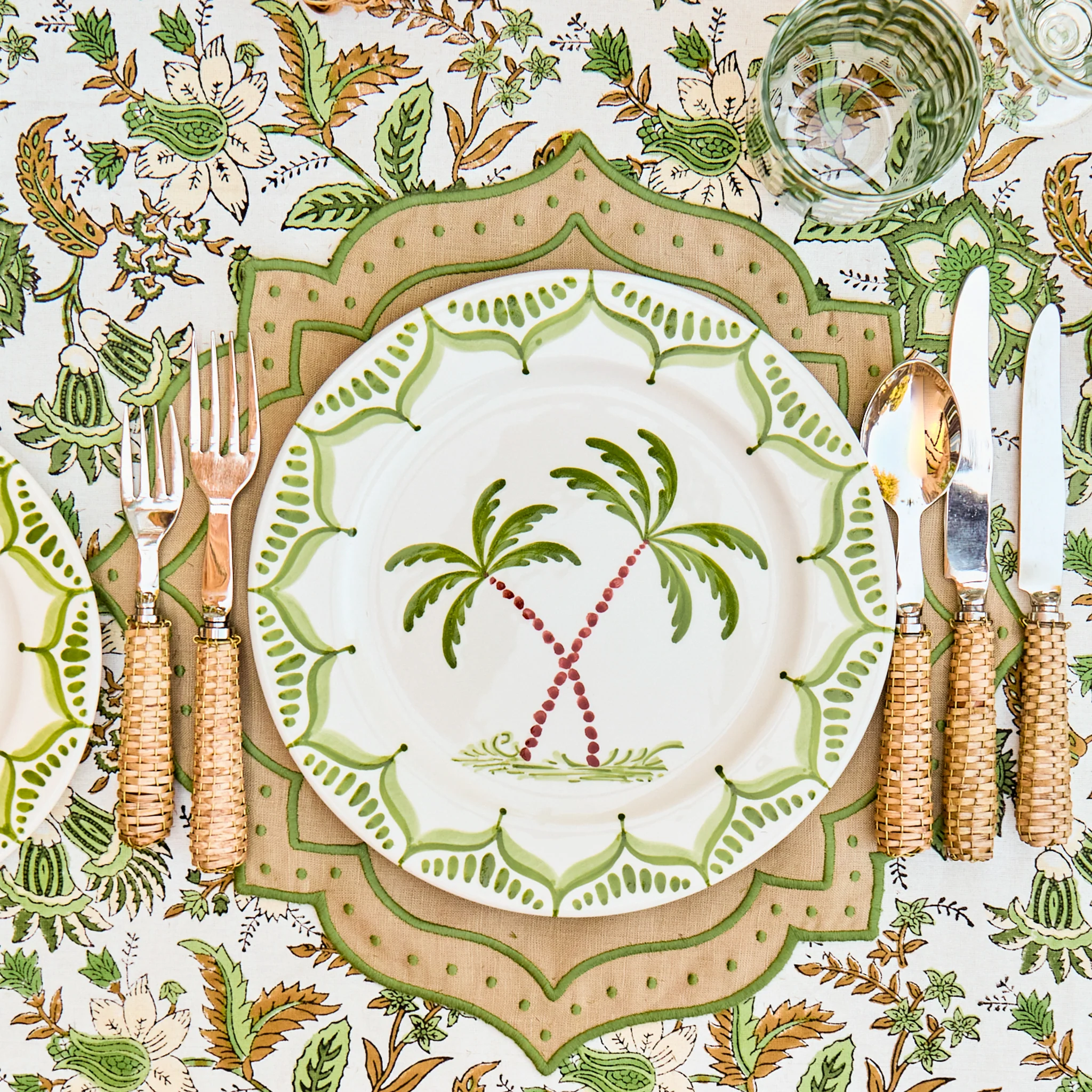 Jardin de Palmier Dinner Plates (Set of 4) - Image 4