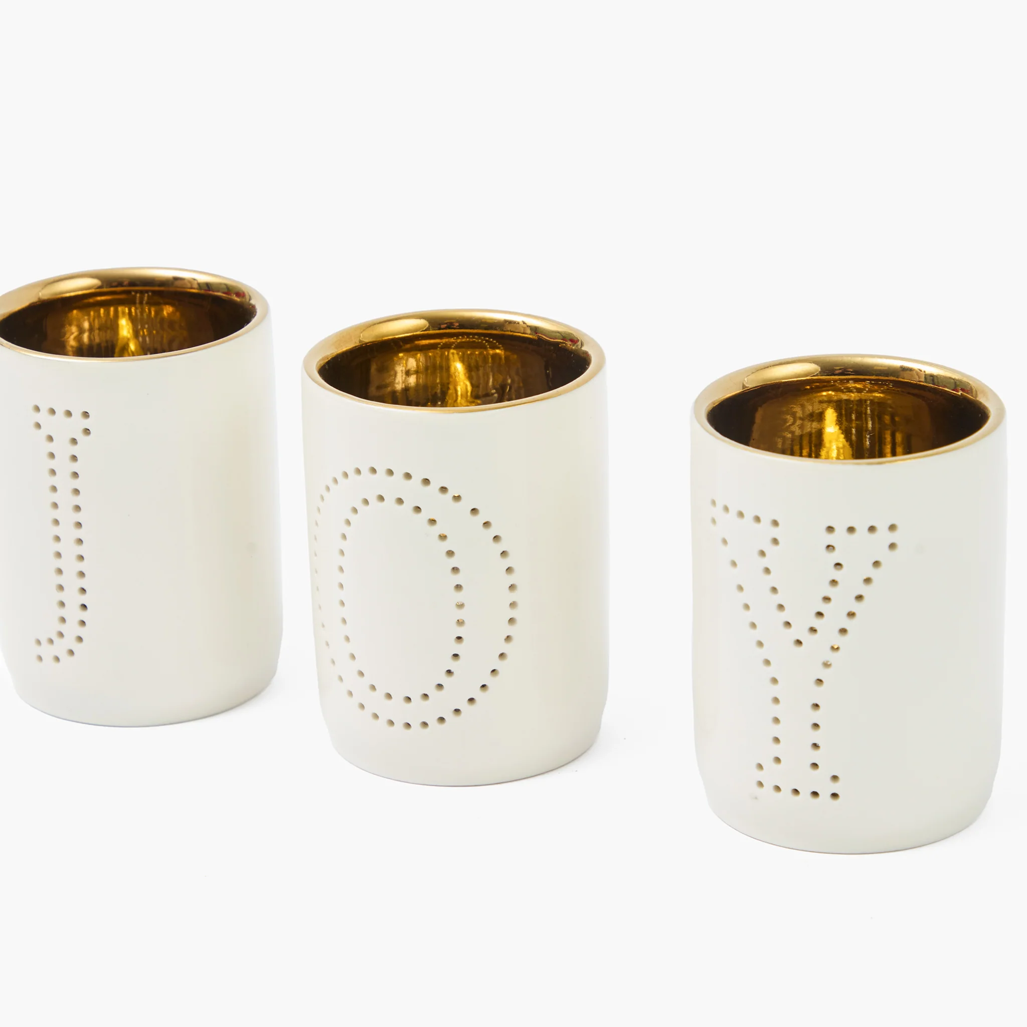 JOY Tea Light Holders (3 Pieces) - Image 3