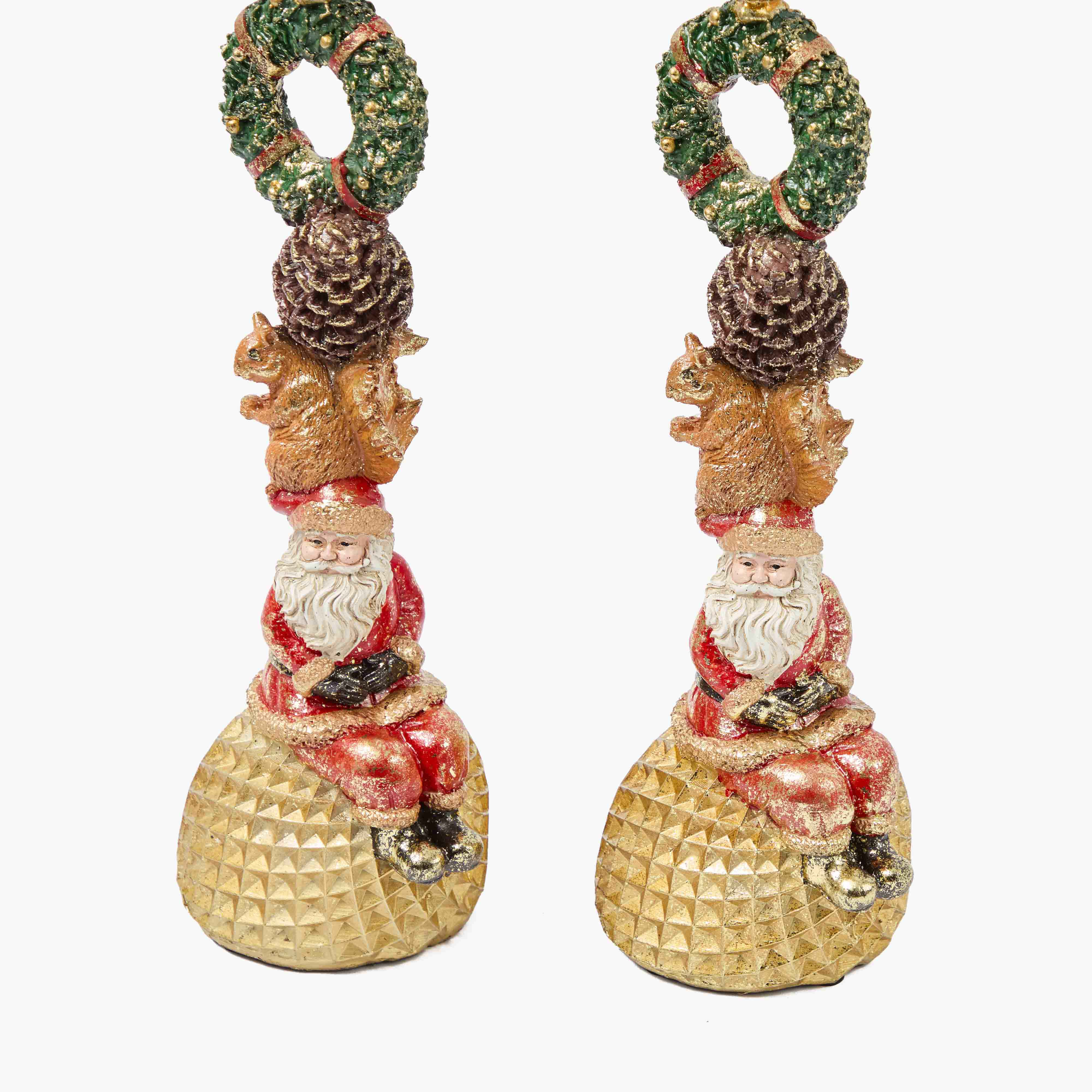 Joyous Festive Candle Holders (Pair) - Image 8