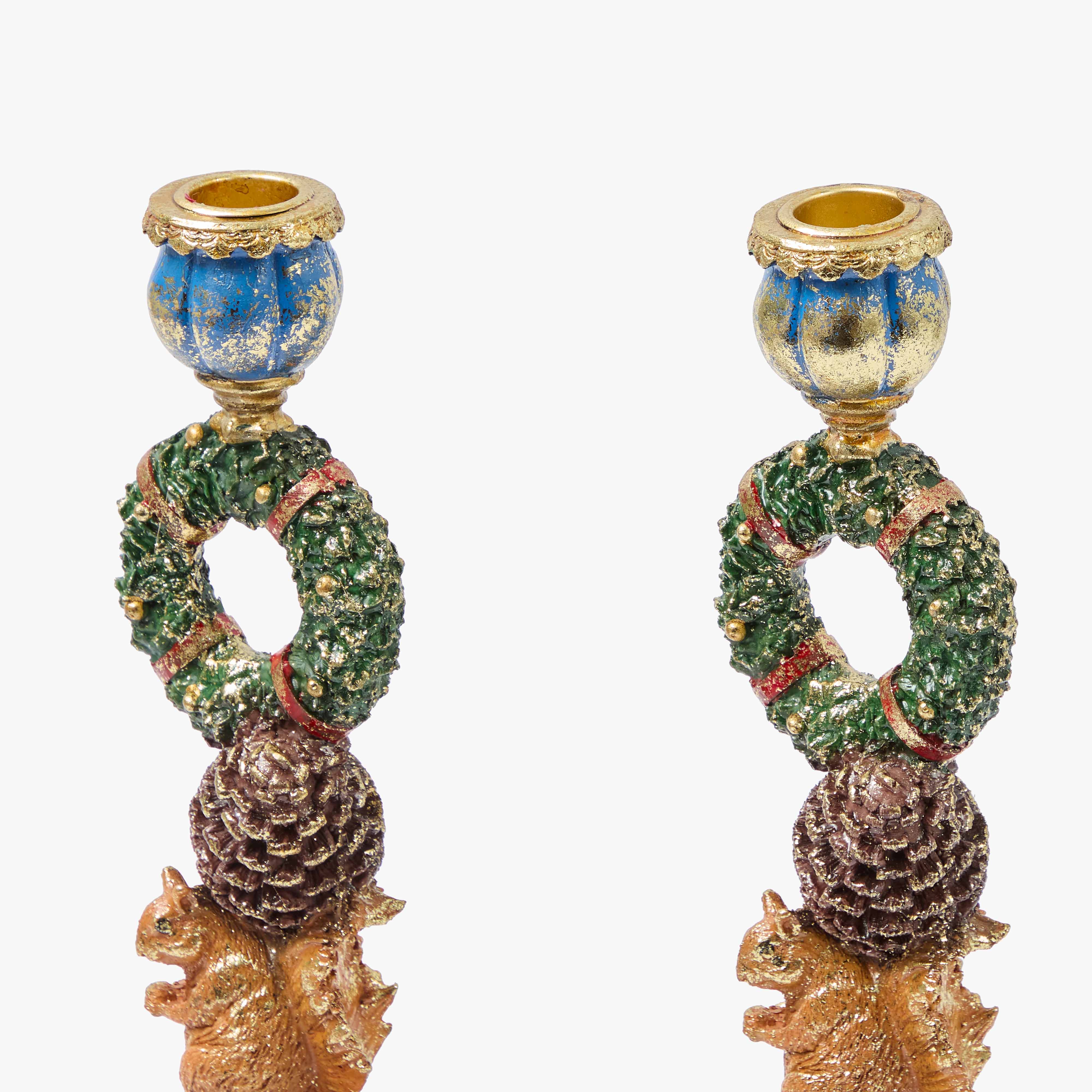Joyous Festive Candle Holders (Pair) - Image 9