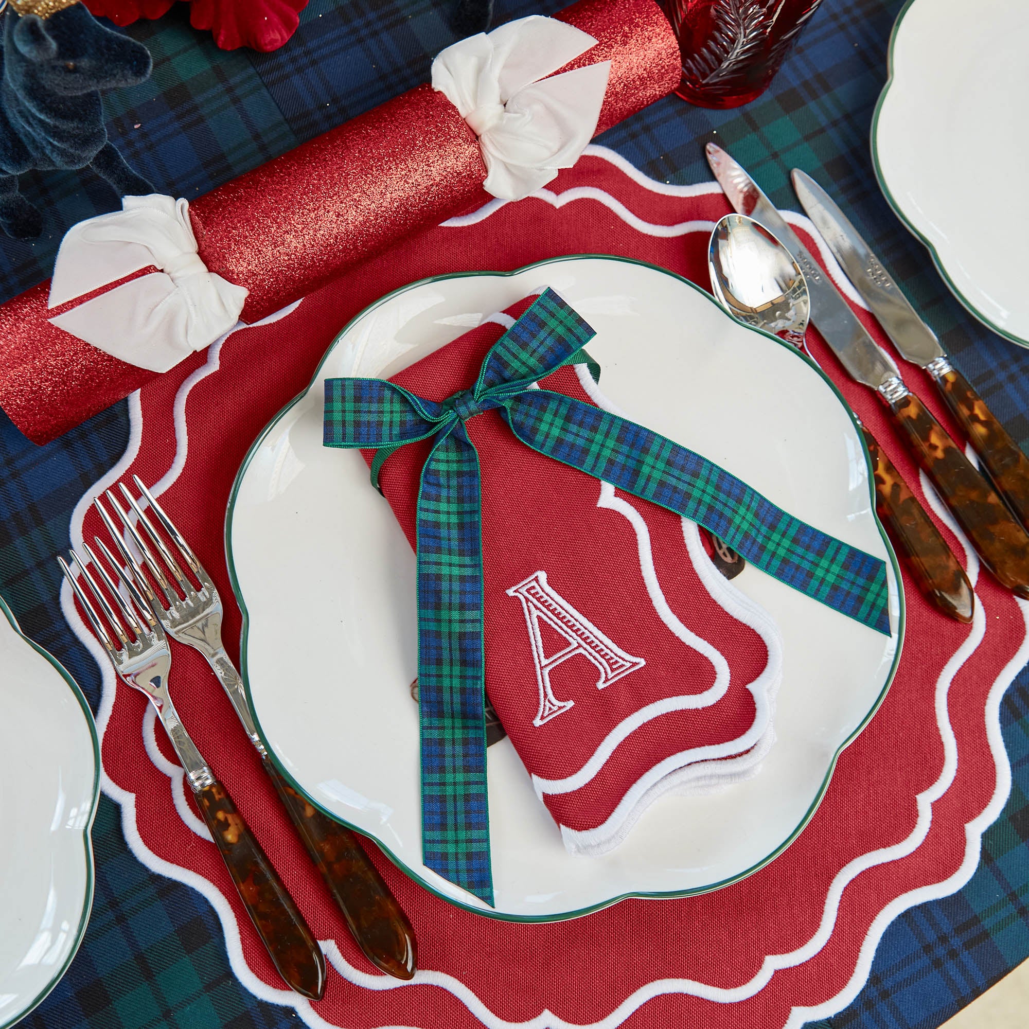 Katherine Berry Red Napkins (Set of 4) - Image 11