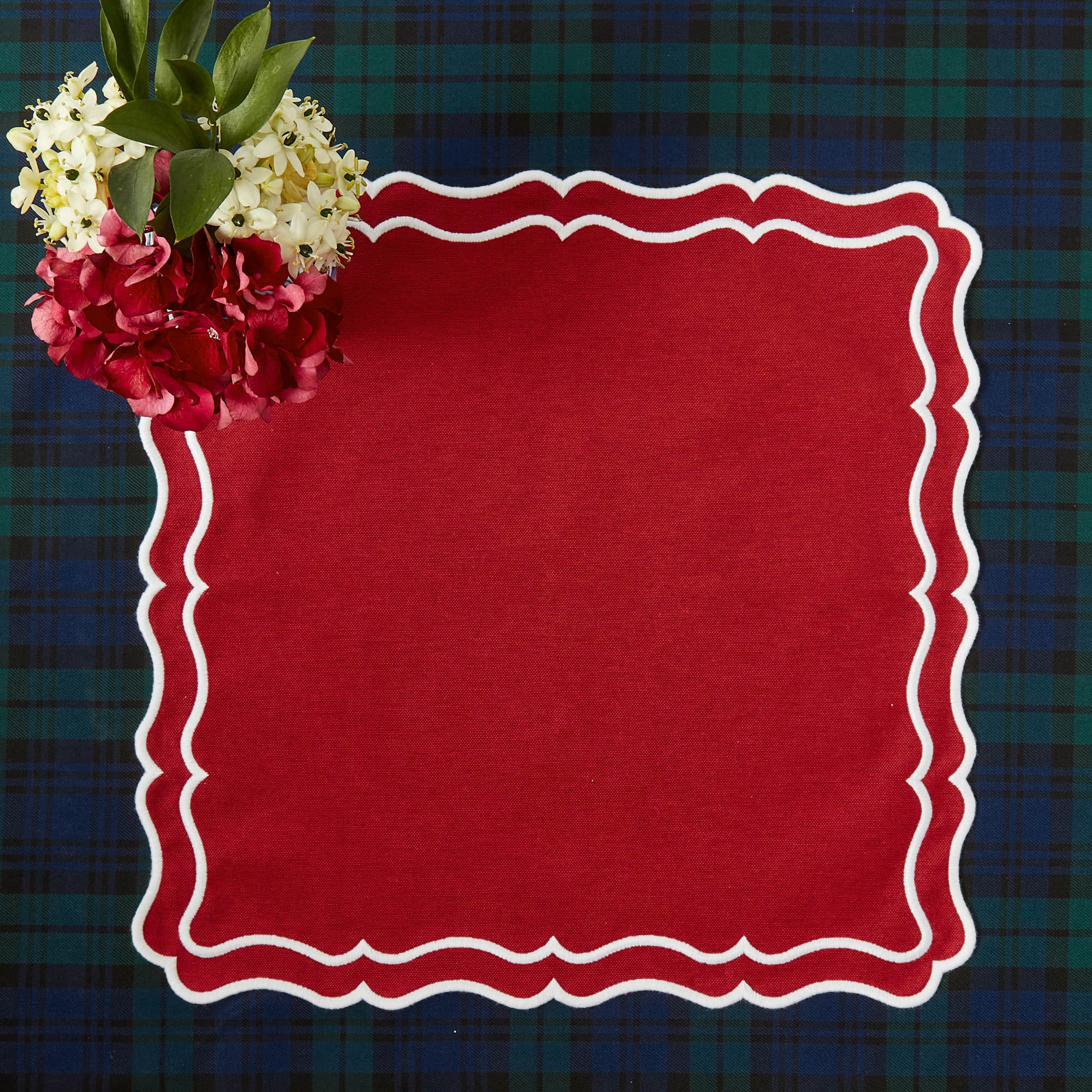 Katherine Berry Red Napkins (Set of 4) - Image 12