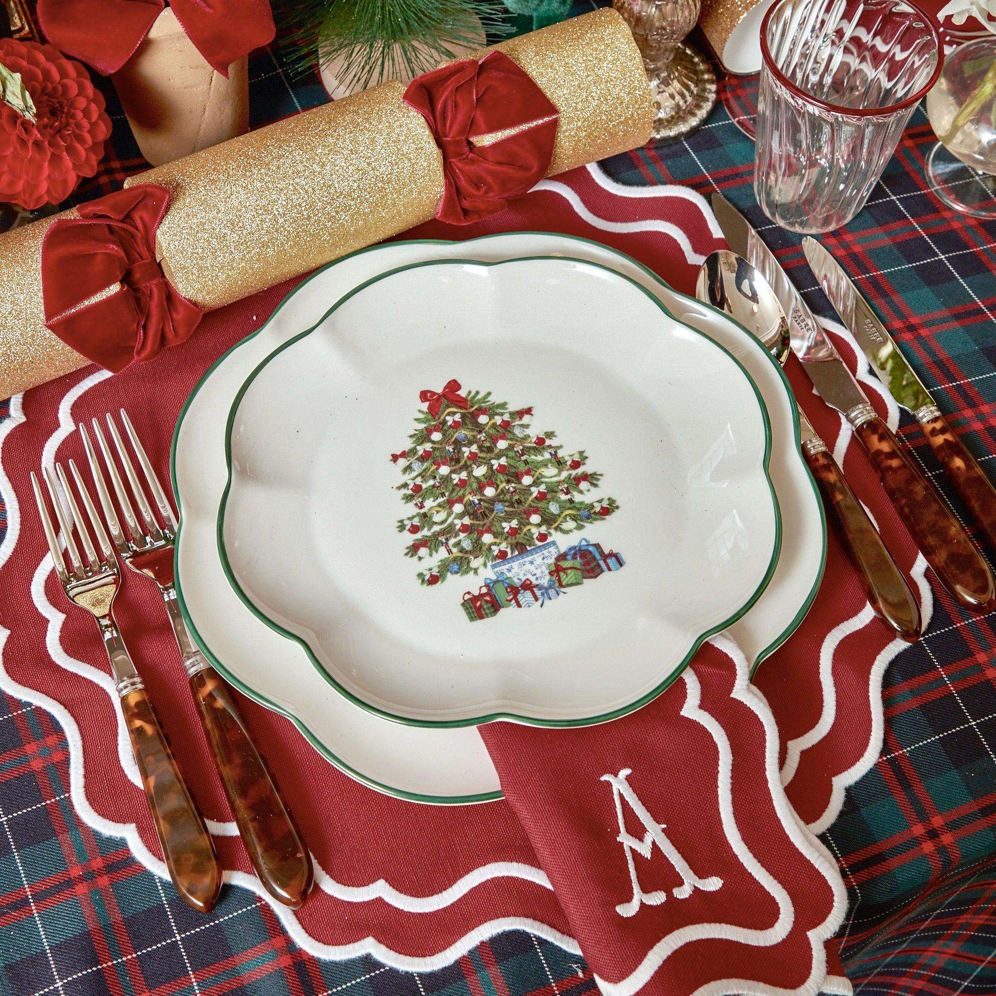 Katherine Berry Red Napkins (Set of 4) - Image 13