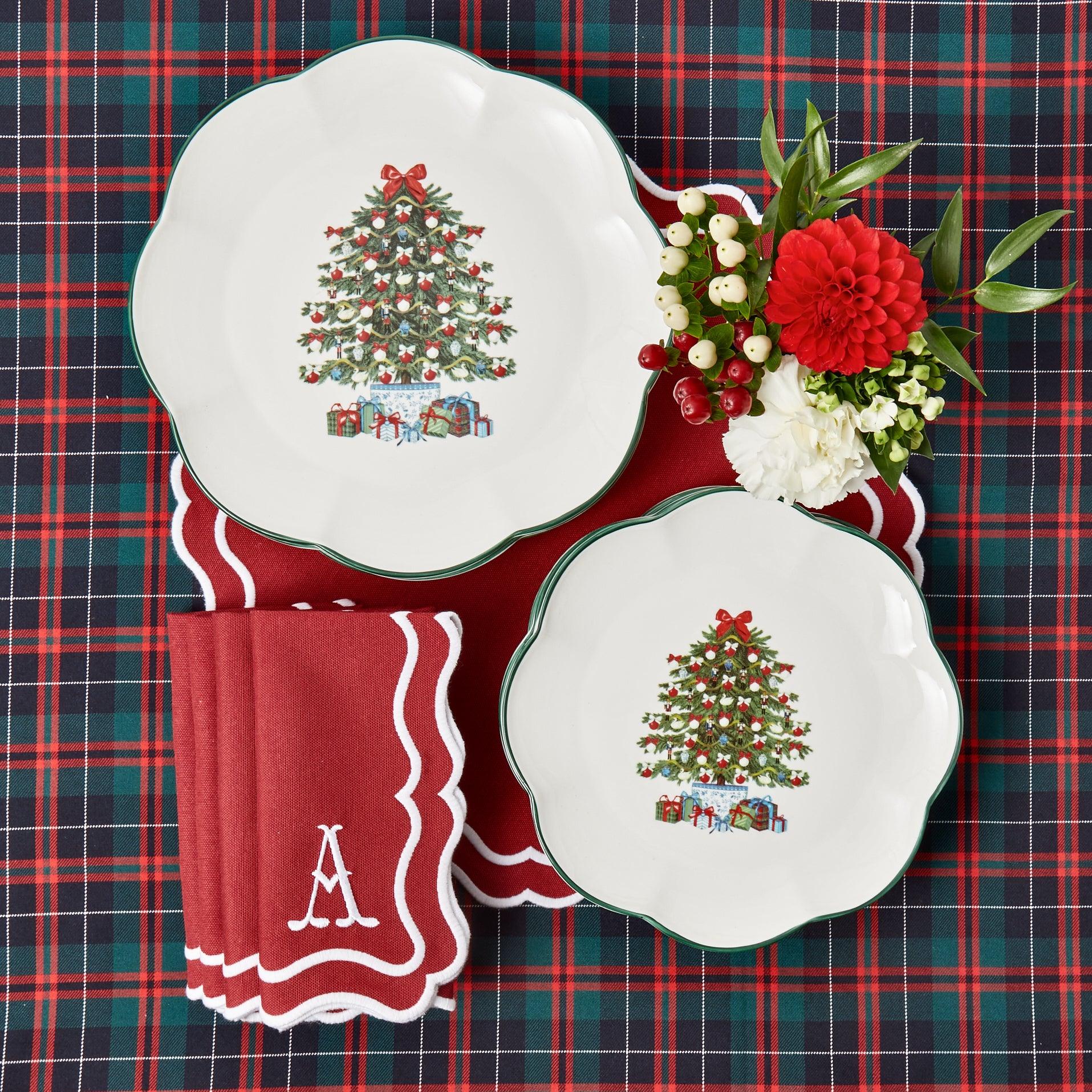 Katherine Berry Red Napkins (Set of 4) - Image 15