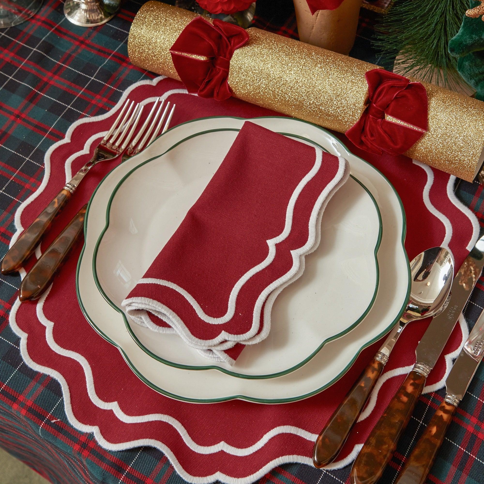 Katherine Berry Red Napkins (Set of 4) - Image 18