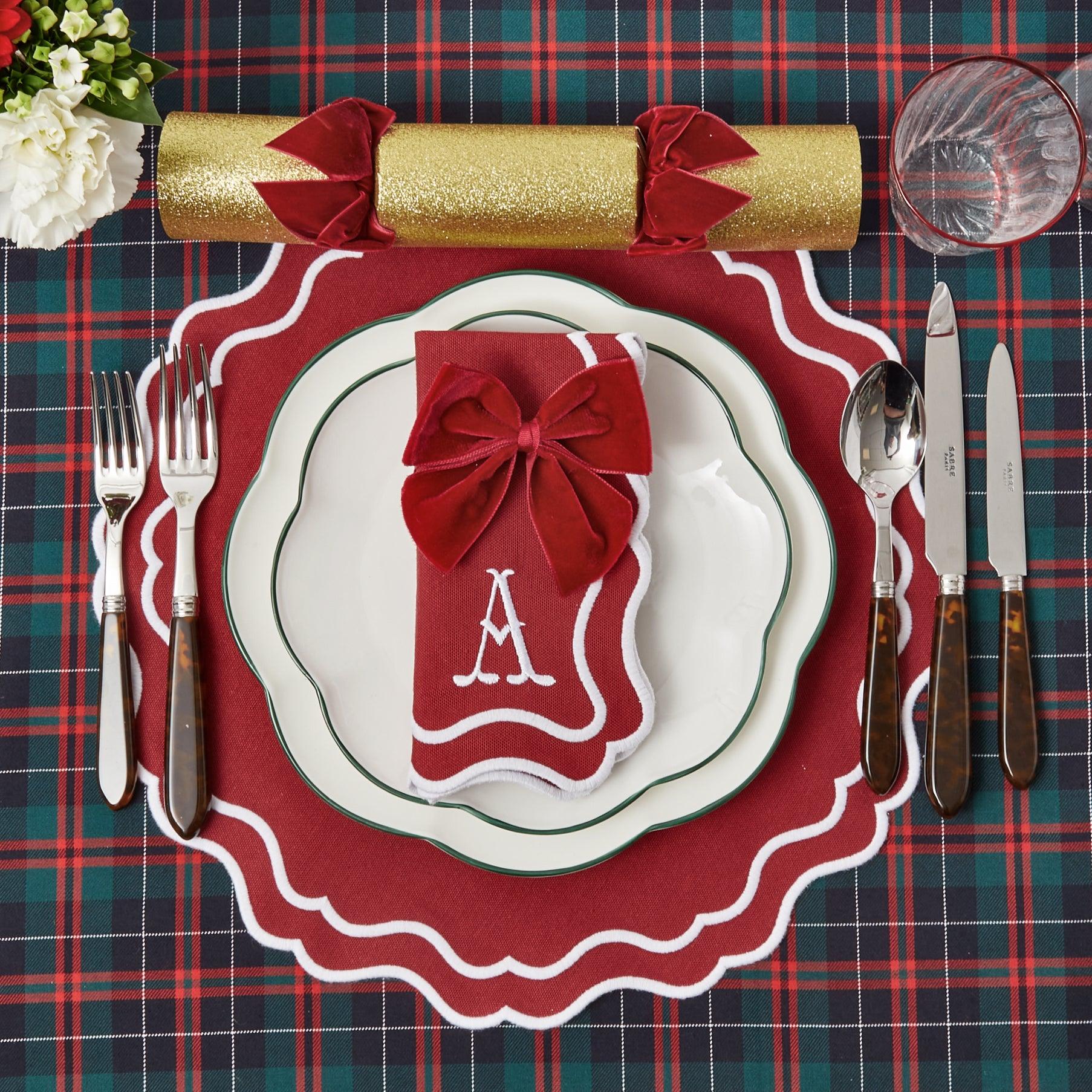 Katherine Berry Red Napkins (Set of 4) - Image 24
