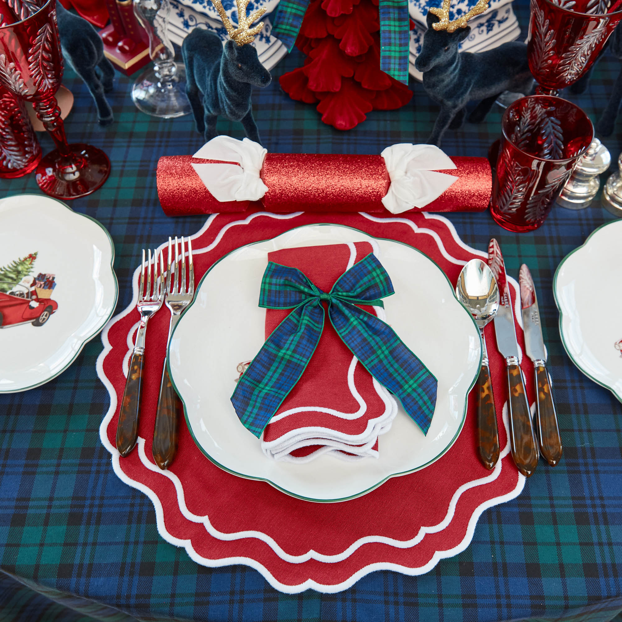 Katherine Berry Red Napkins (Set of 4) - Image 6