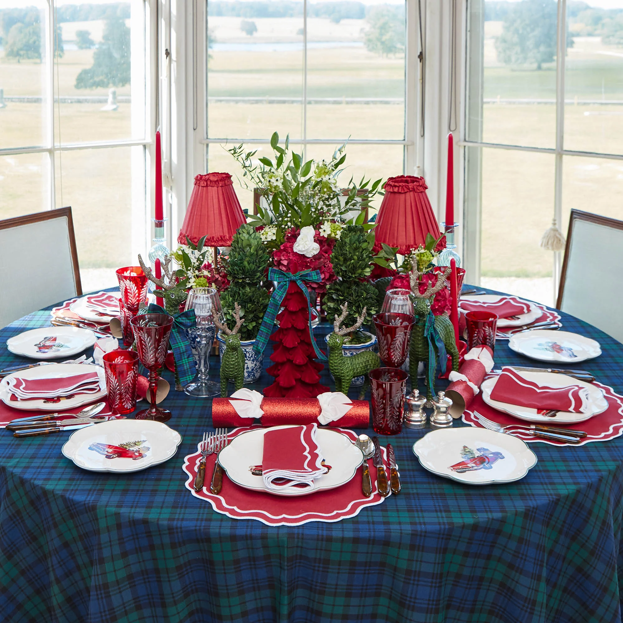 Katherine Berry Red Napkins (Set of 4) - Image 7