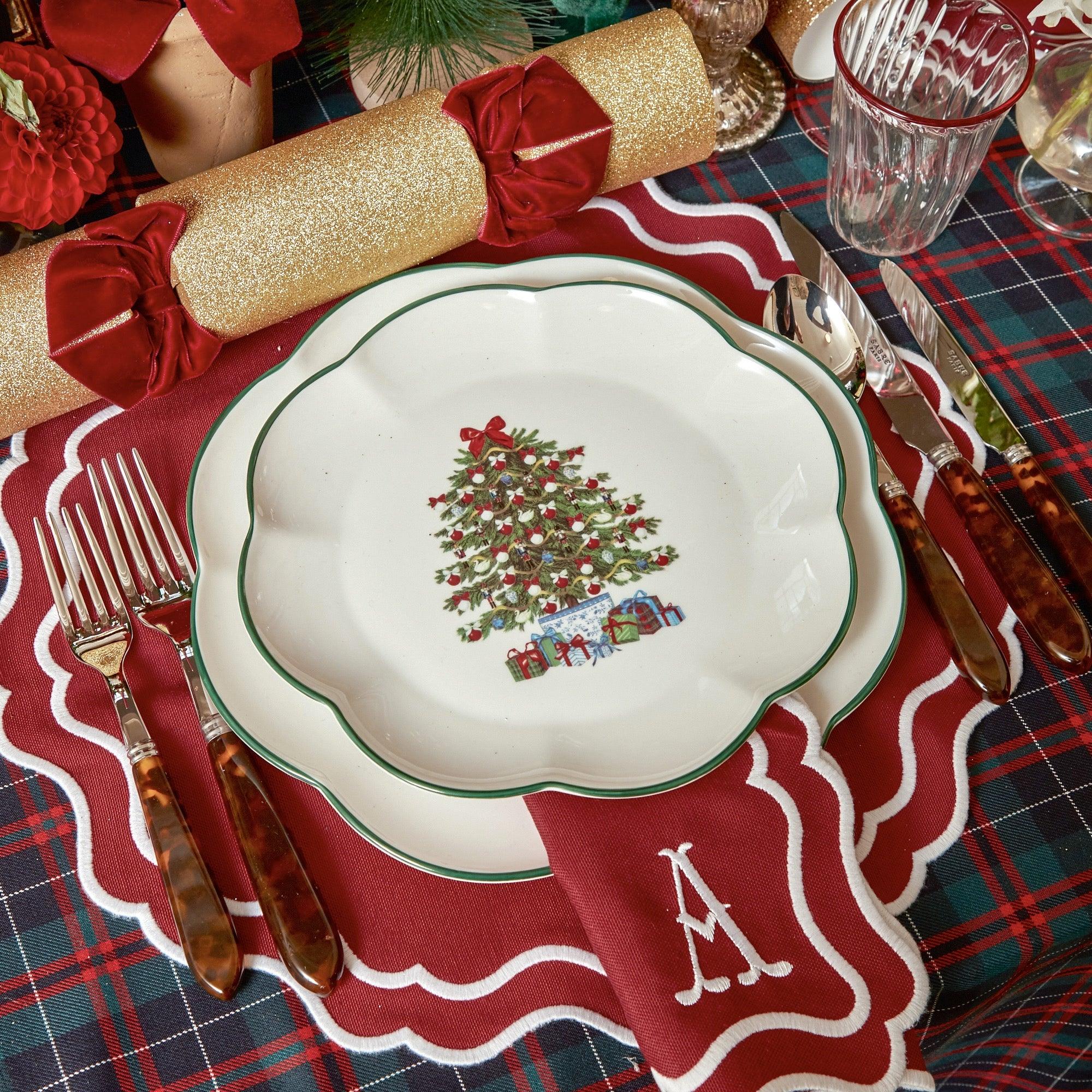 Katherine Berry Red Placemats & Napkins (Set of 4) - Image 17