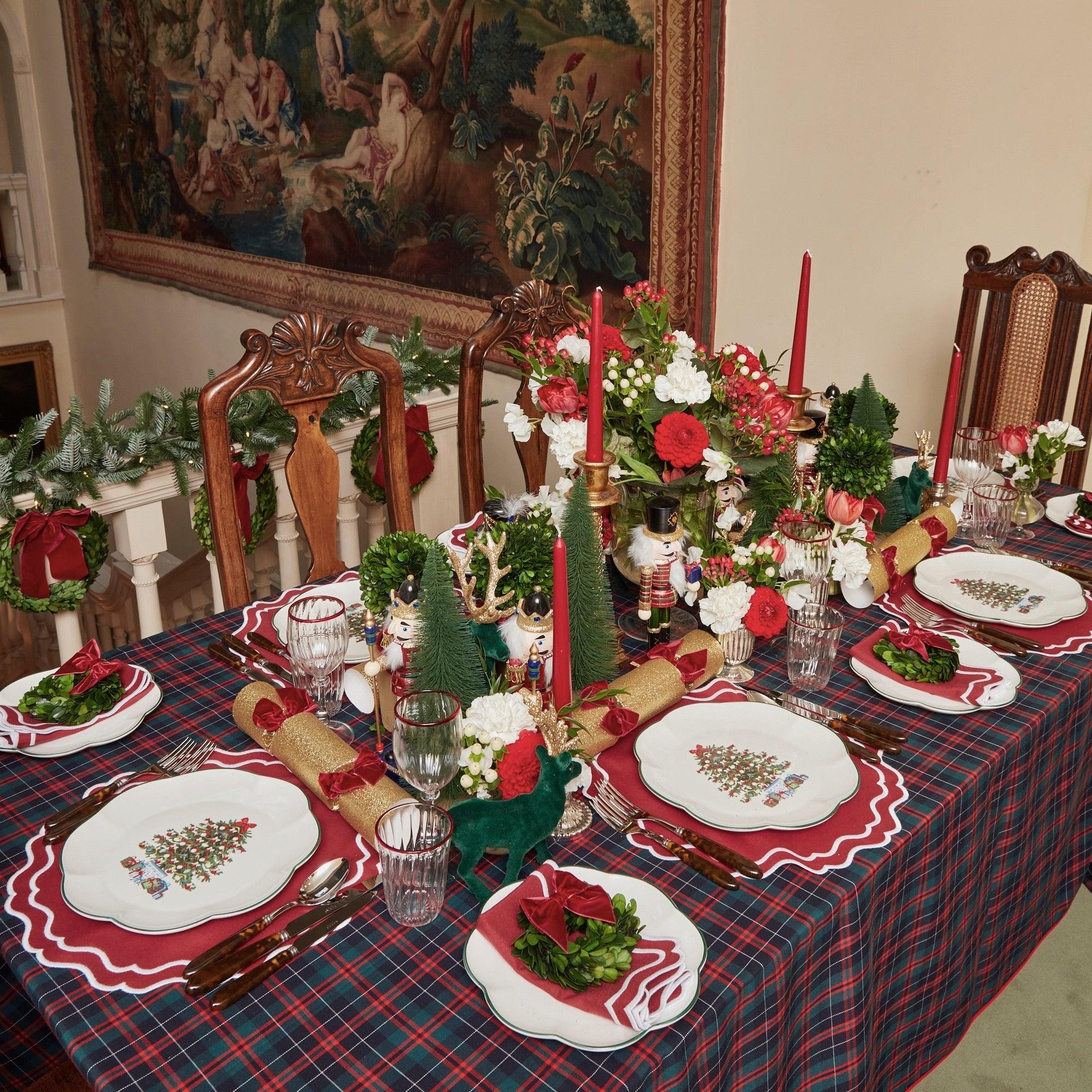 Katherine Berry Red Placemats & Napkins (Set of 4) - Image 21
