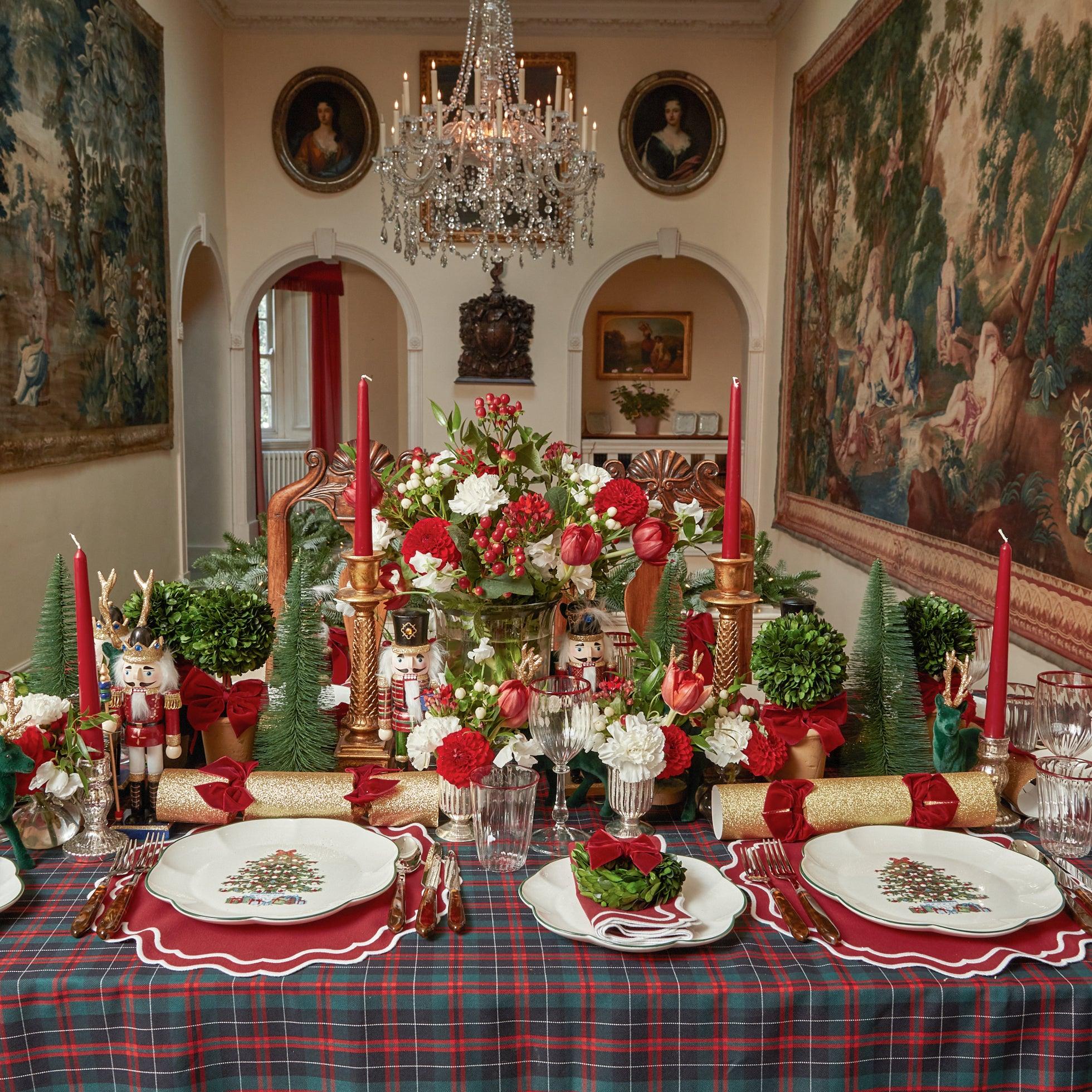 Katherine Berry Red Placemats & Napkins (Set of 4) - Image 27