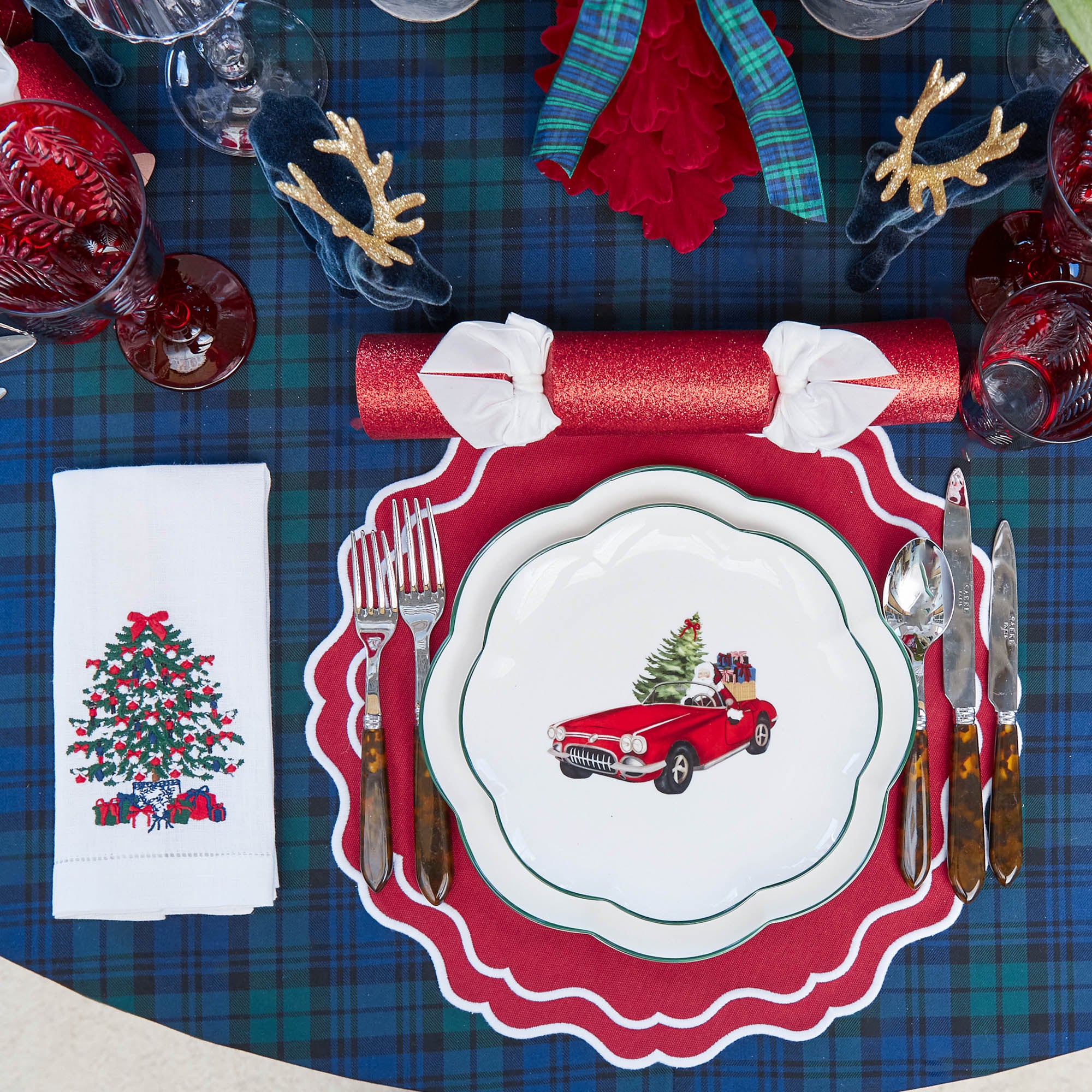 Katherine Berry Red Placemats (Set of 4) - Image 11