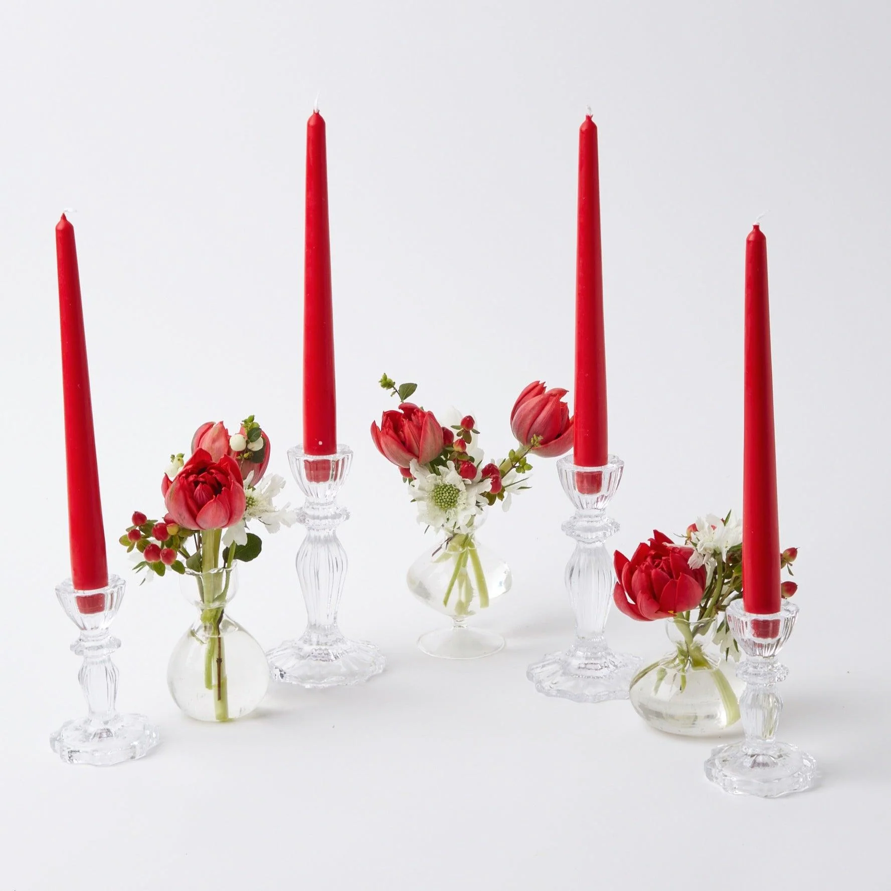 Lace Edge Candle Holders (Pair) - Image 12
