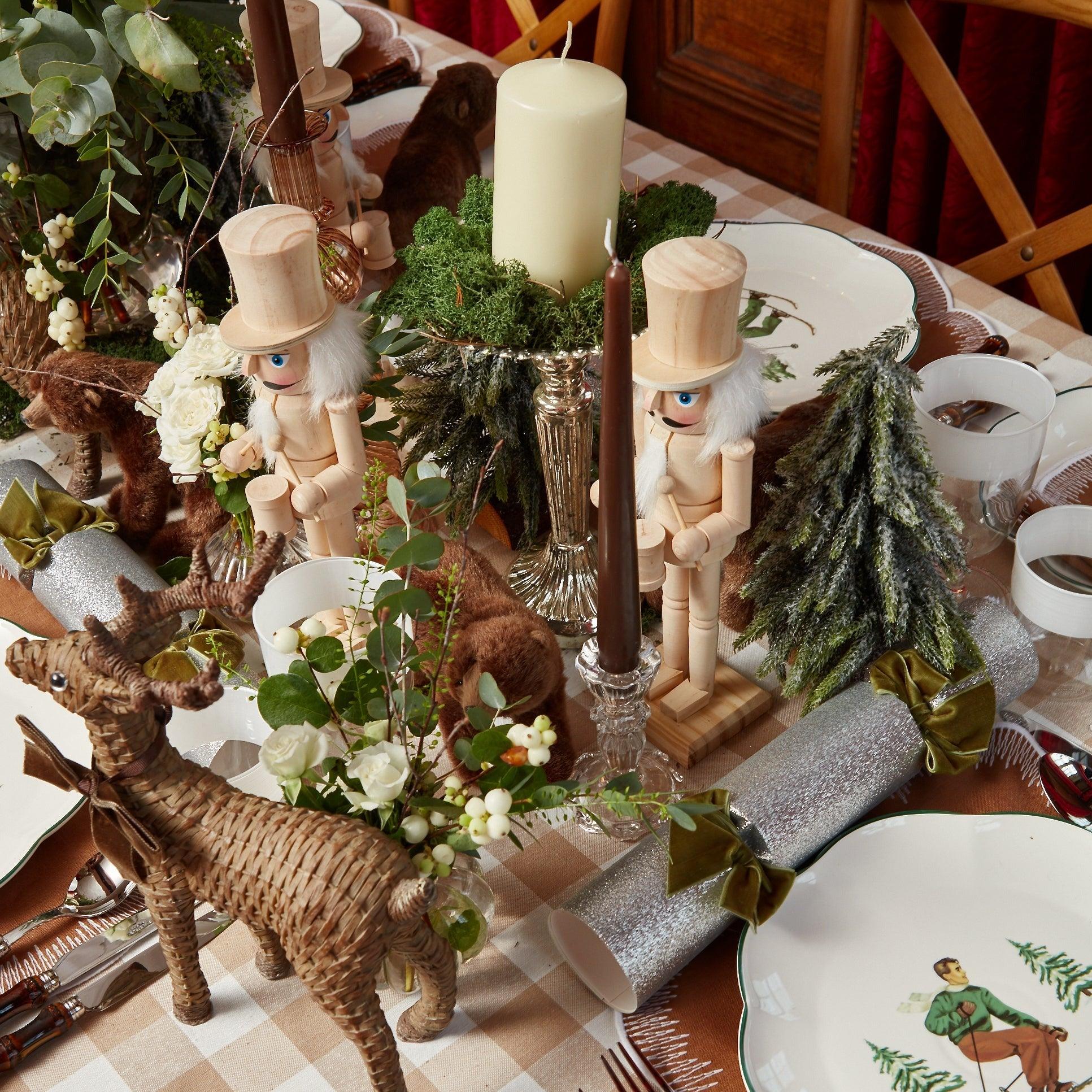 Lace Edge Candle Holders (Pair) - Image 4