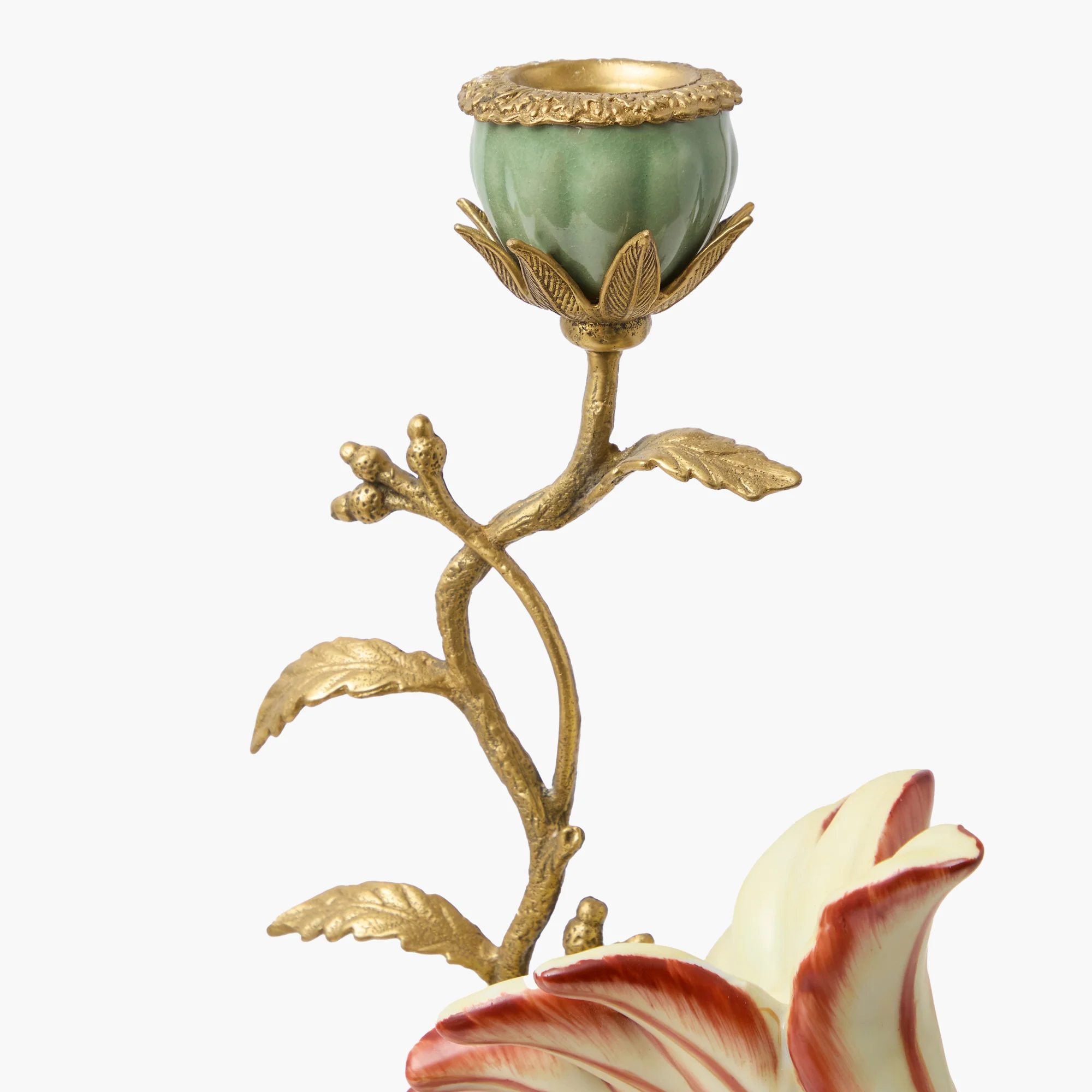 Large Pink Cockatoo Candle Holder - Image 3