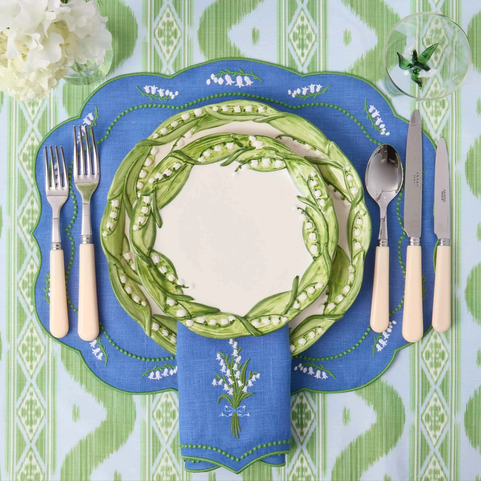 Lily of the Valley Dinner & Starter Plates (Set of 4) - Image 11