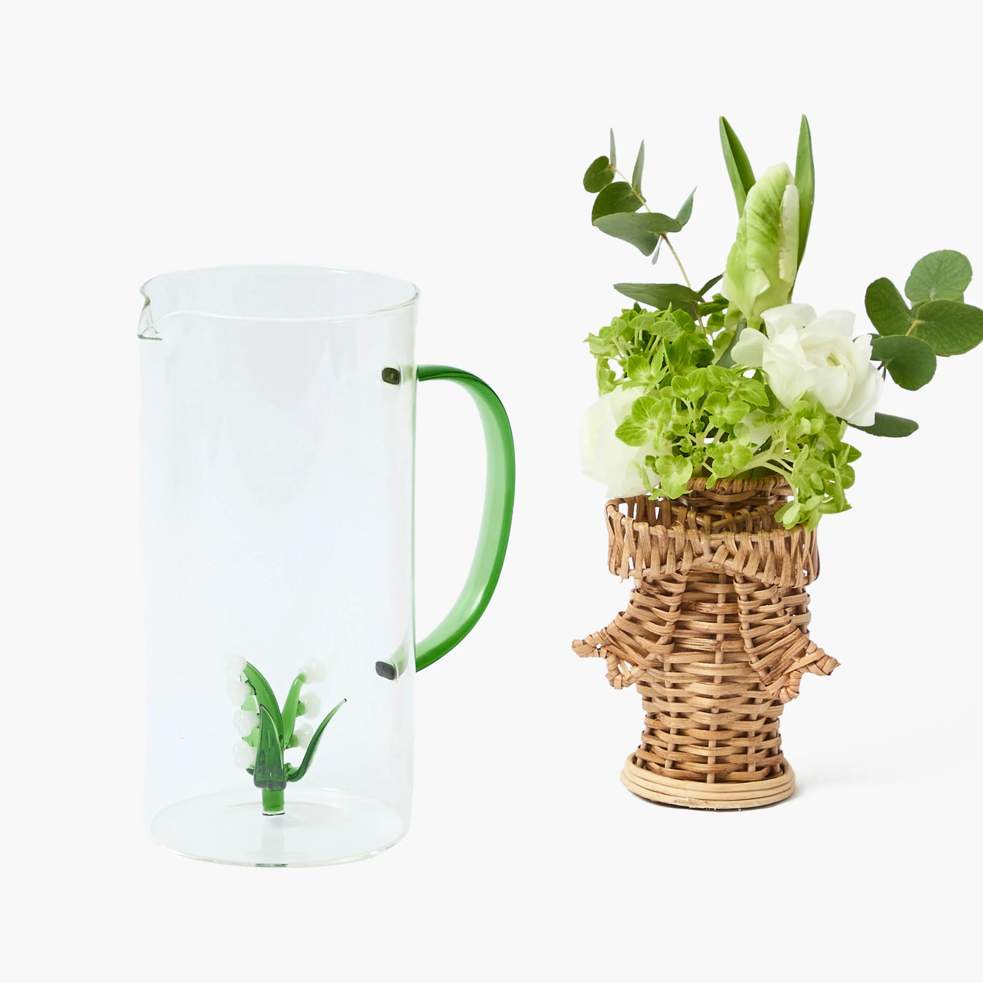 Lily of the Valley Glass Jug - Image 14