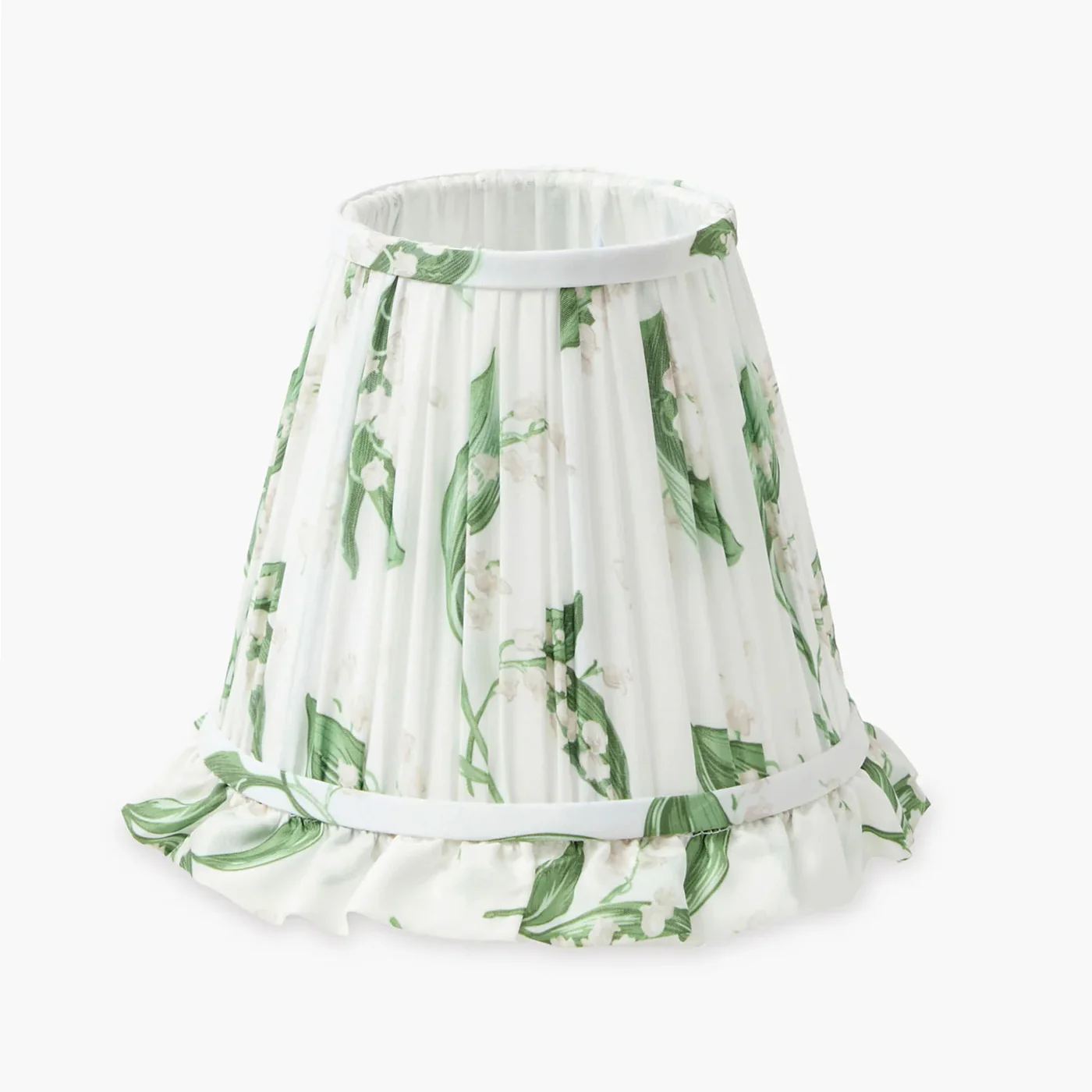 Lily of the Valley Ruffle Lampshade (18cm)